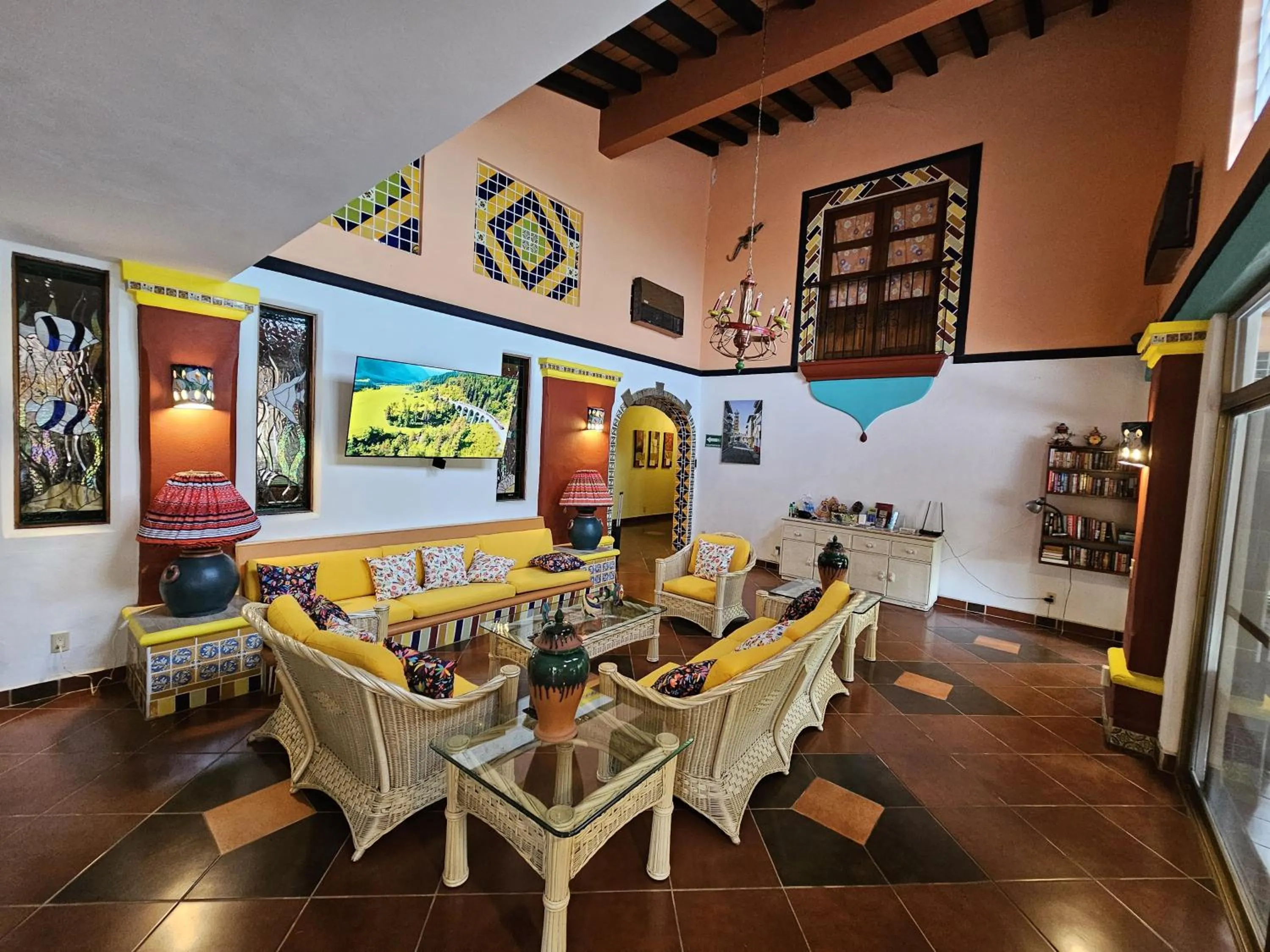 Living room in Casa Virgilio B&B