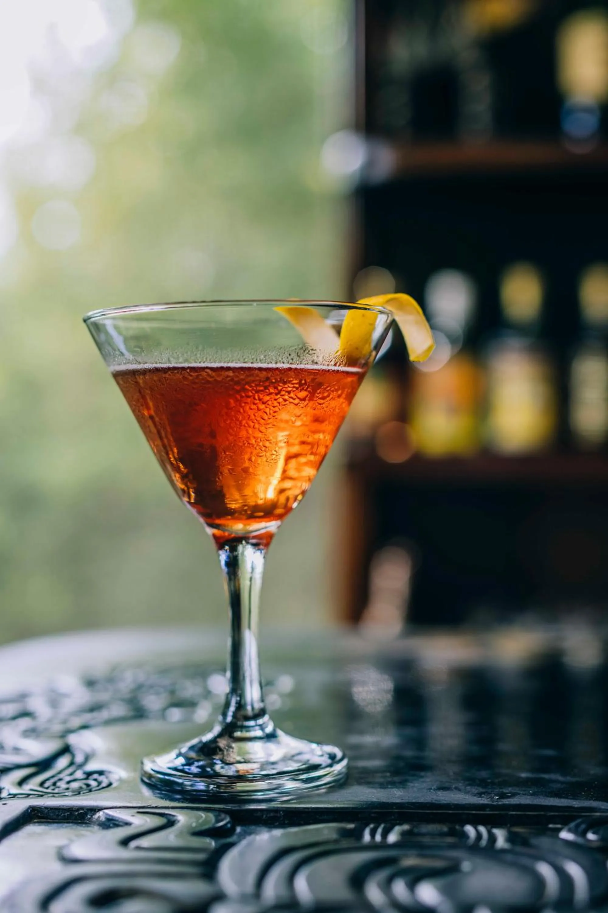 Lounge or bar in Blancaneaux Lodge by Francis Ford Coppola