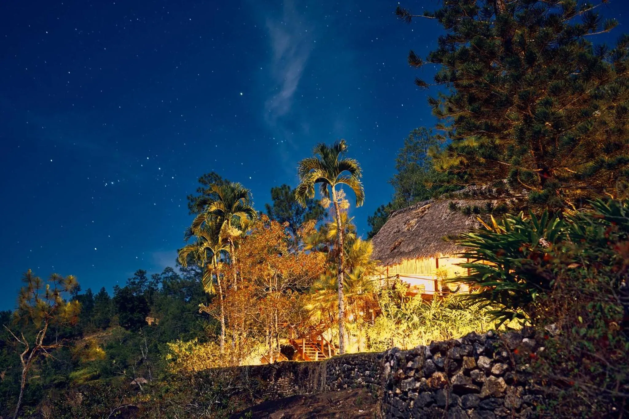 Night in Blancaneaux Lodge by Francis Ford Coppola