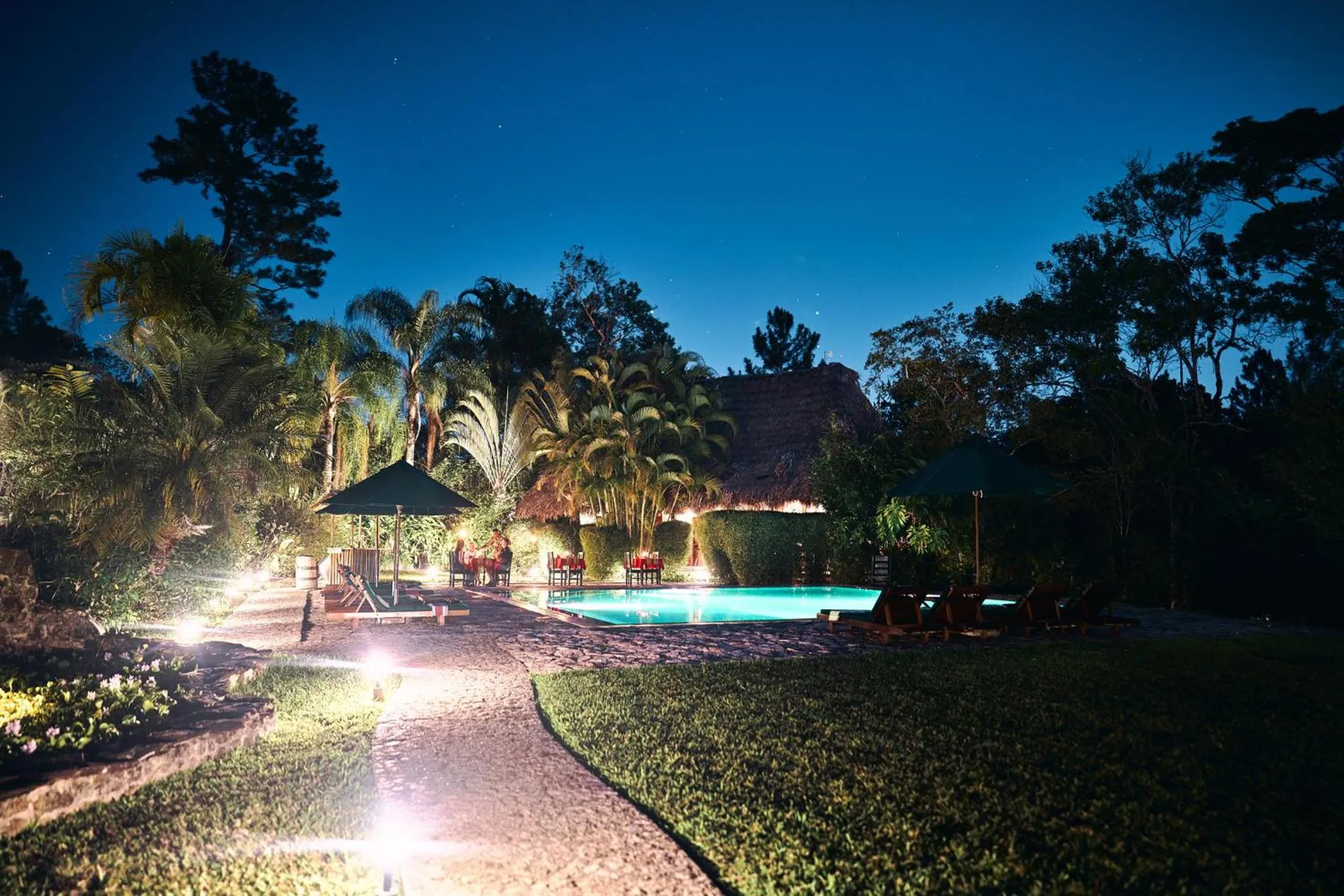 Night in Blancaneaux Lodge by Francis Ford Coppola