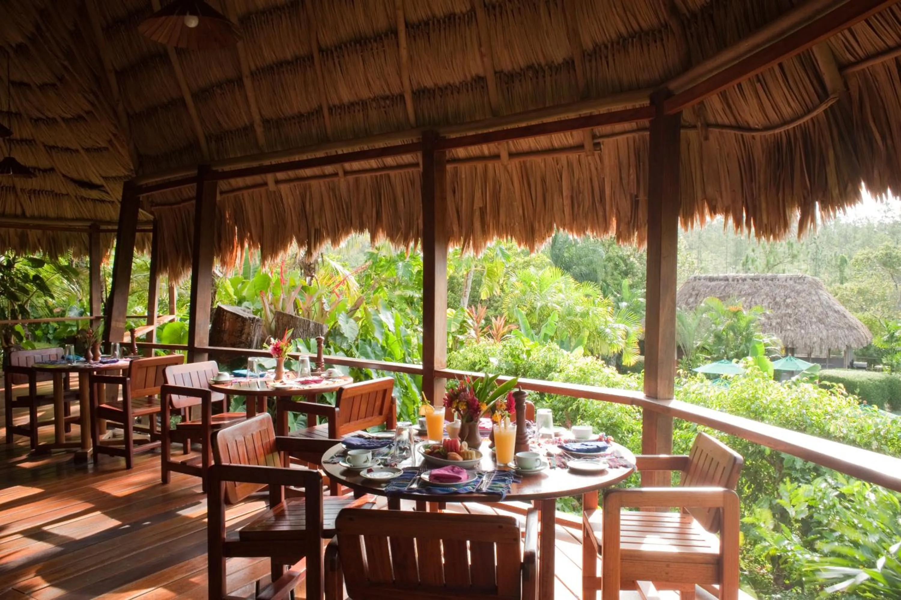 Restaurant/places to eat in Blancaneaux Lodge by Francis Ford Coppola
