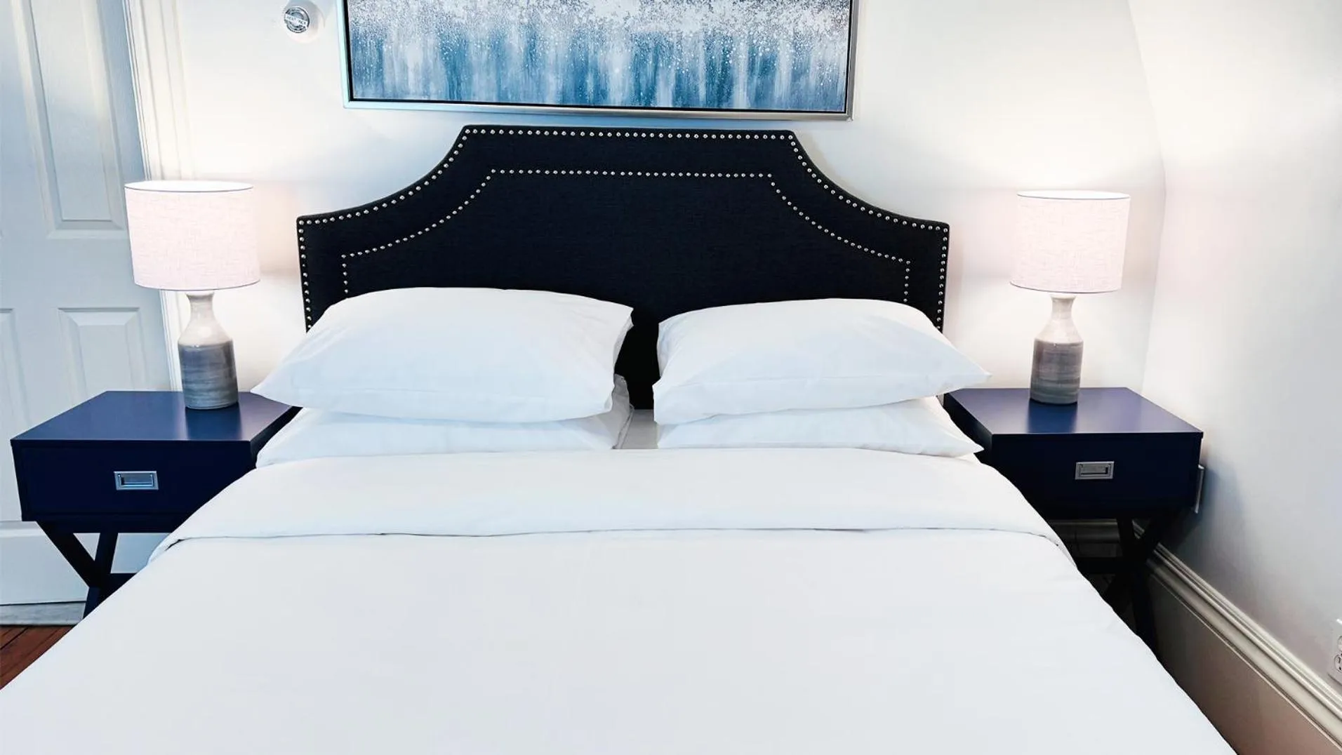 Bed in Ginkgo House on Harvard