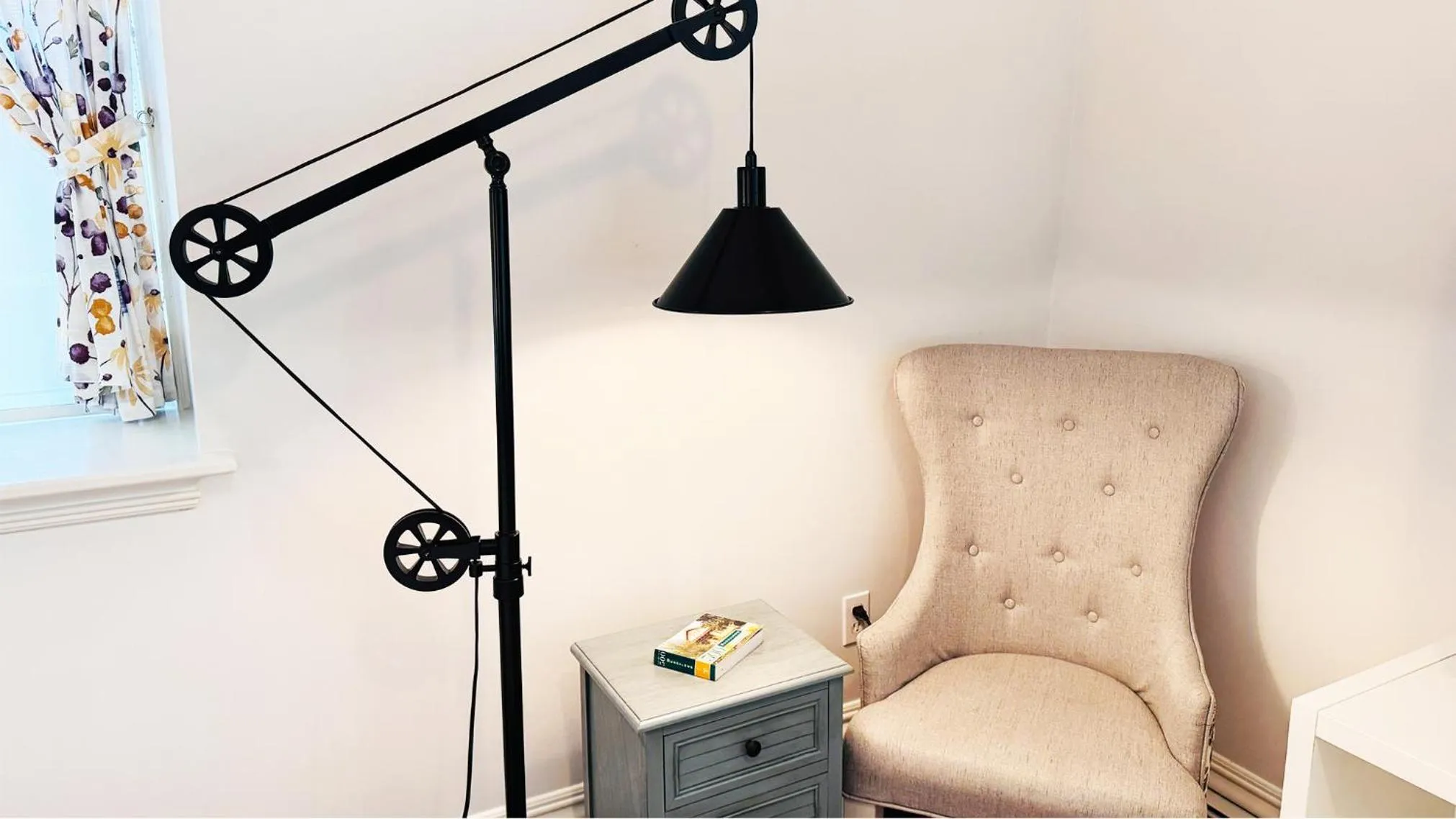 Seating area in Ginkgo House on Harvard