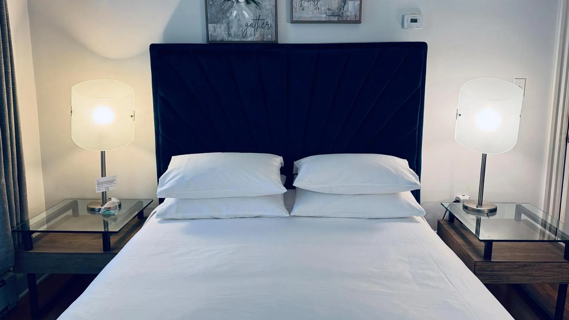 Bed in Ginkgo House on Harvard