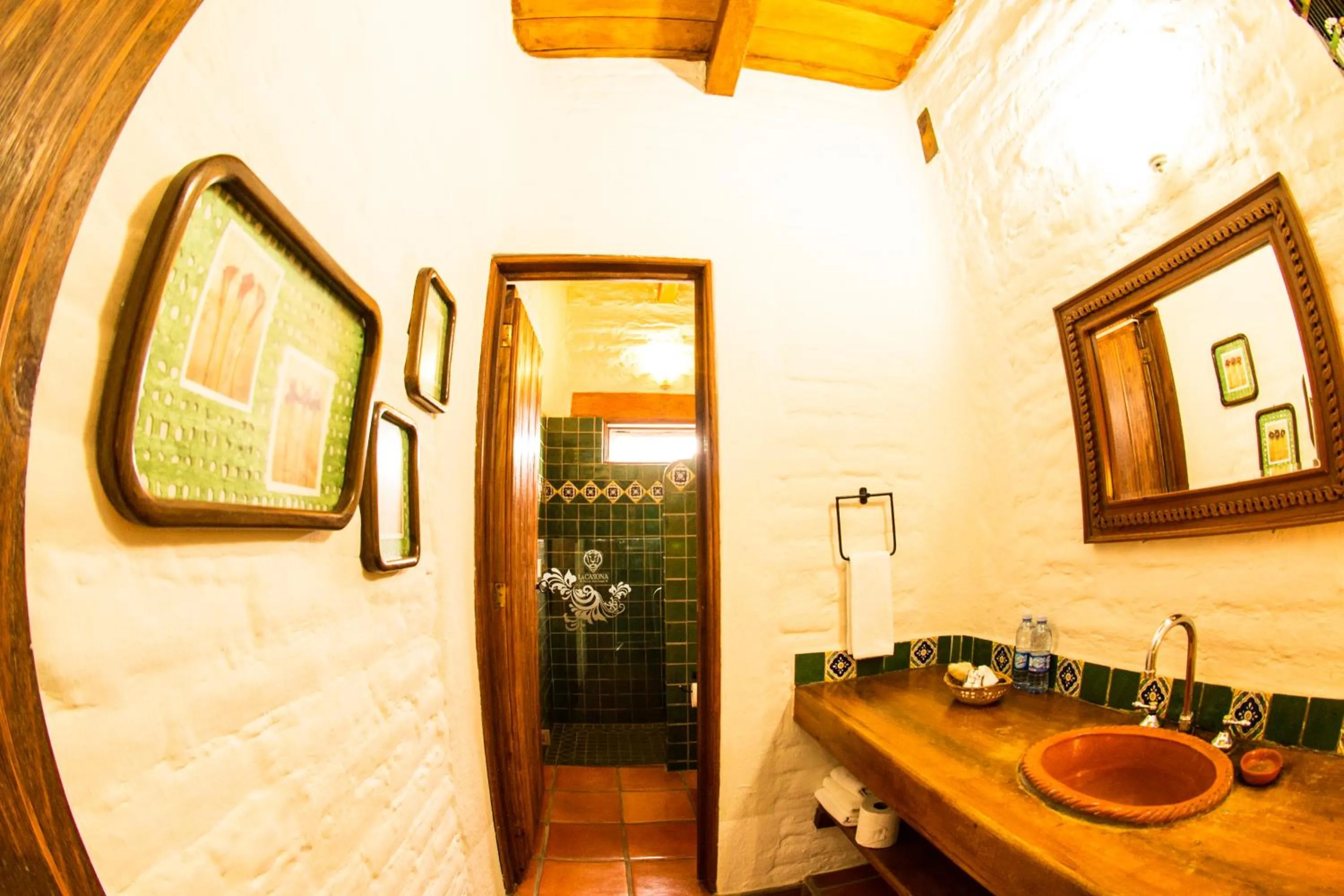 Bathroom in Hotel La Casona