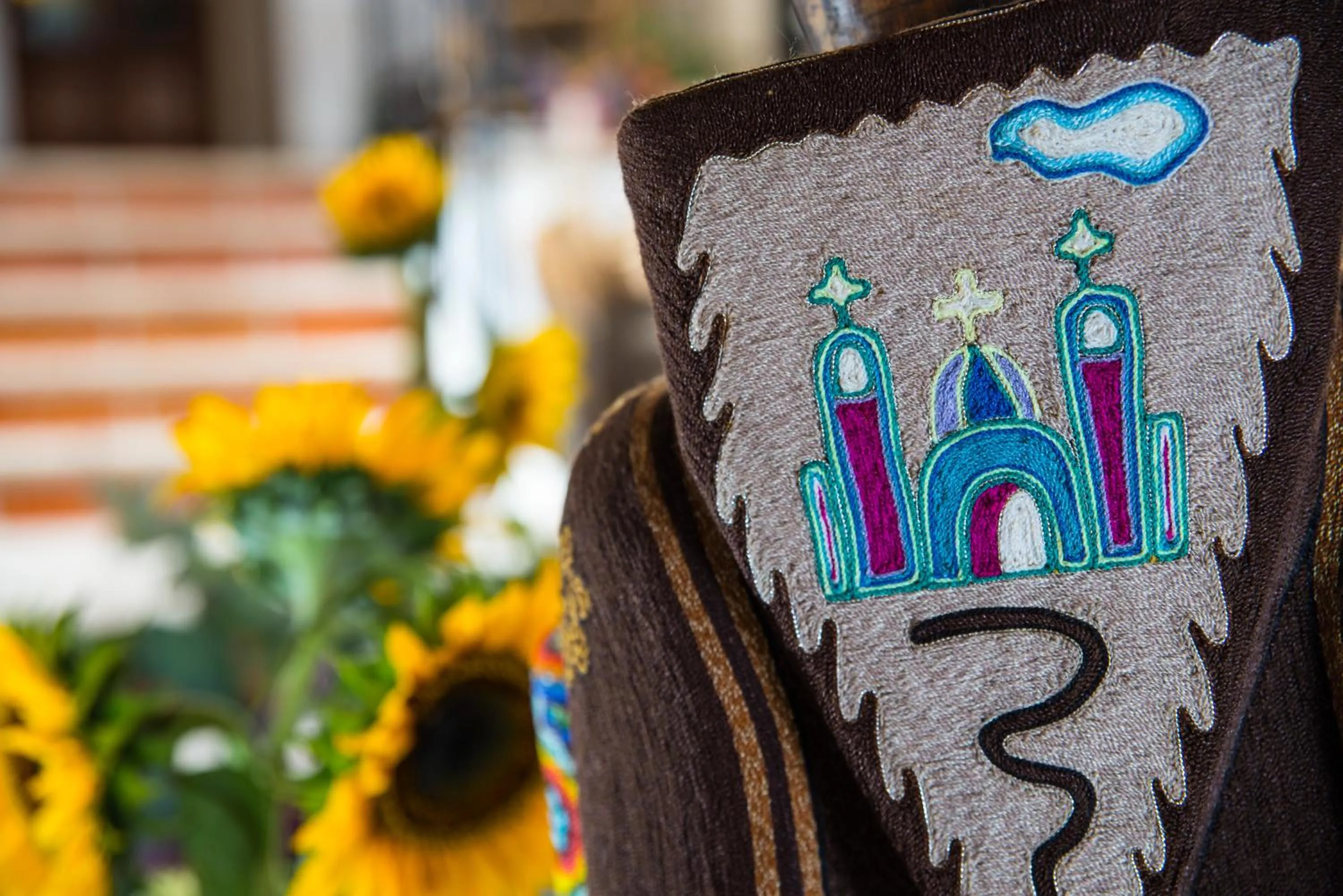 Decorative detail in Hotel La Casona