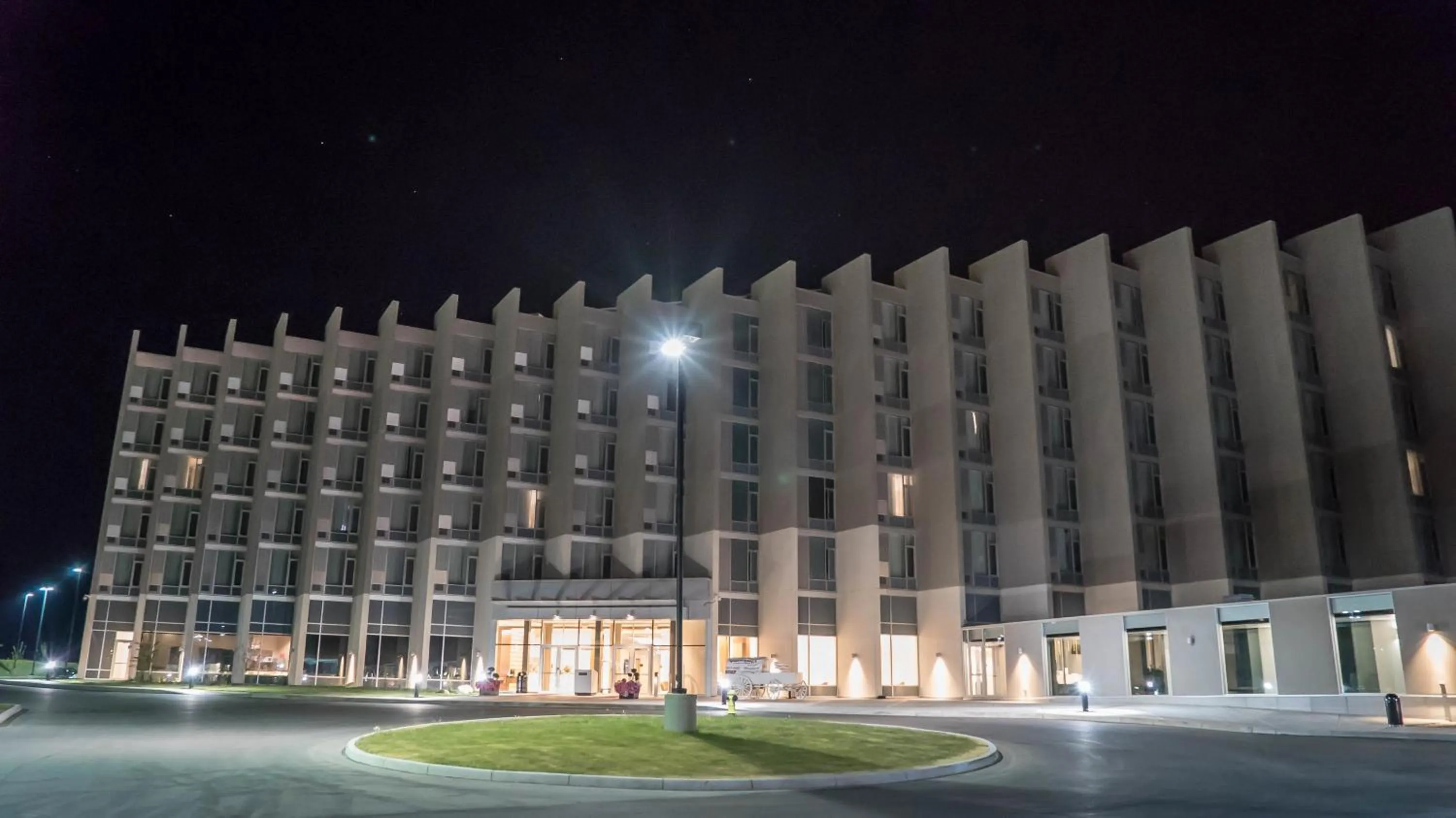 Facade/entrance in Grey Eagle Resort