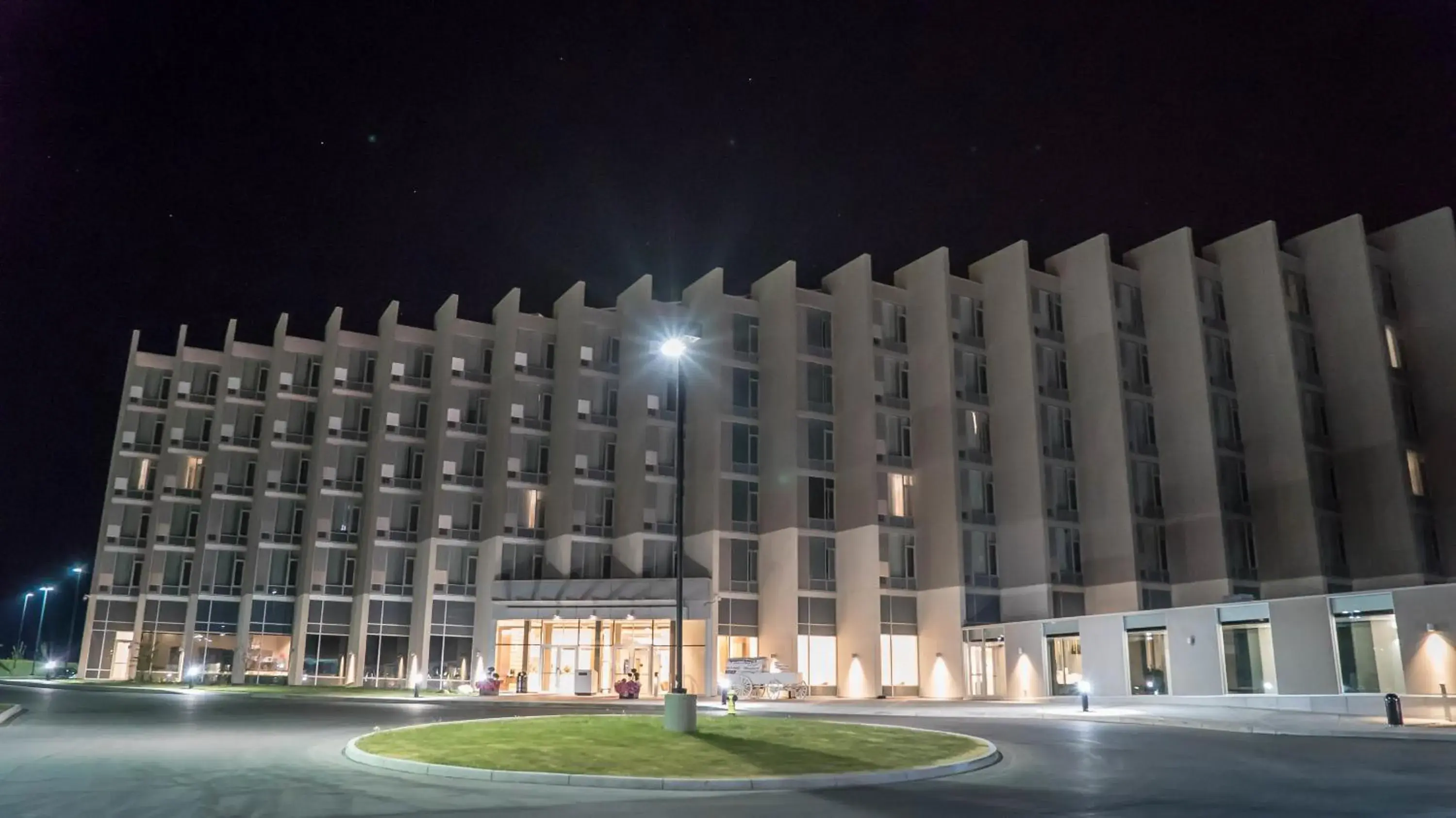 Facade/entrance in Grey Eagle Resort Facade/entrance in Grey Eagle Resort