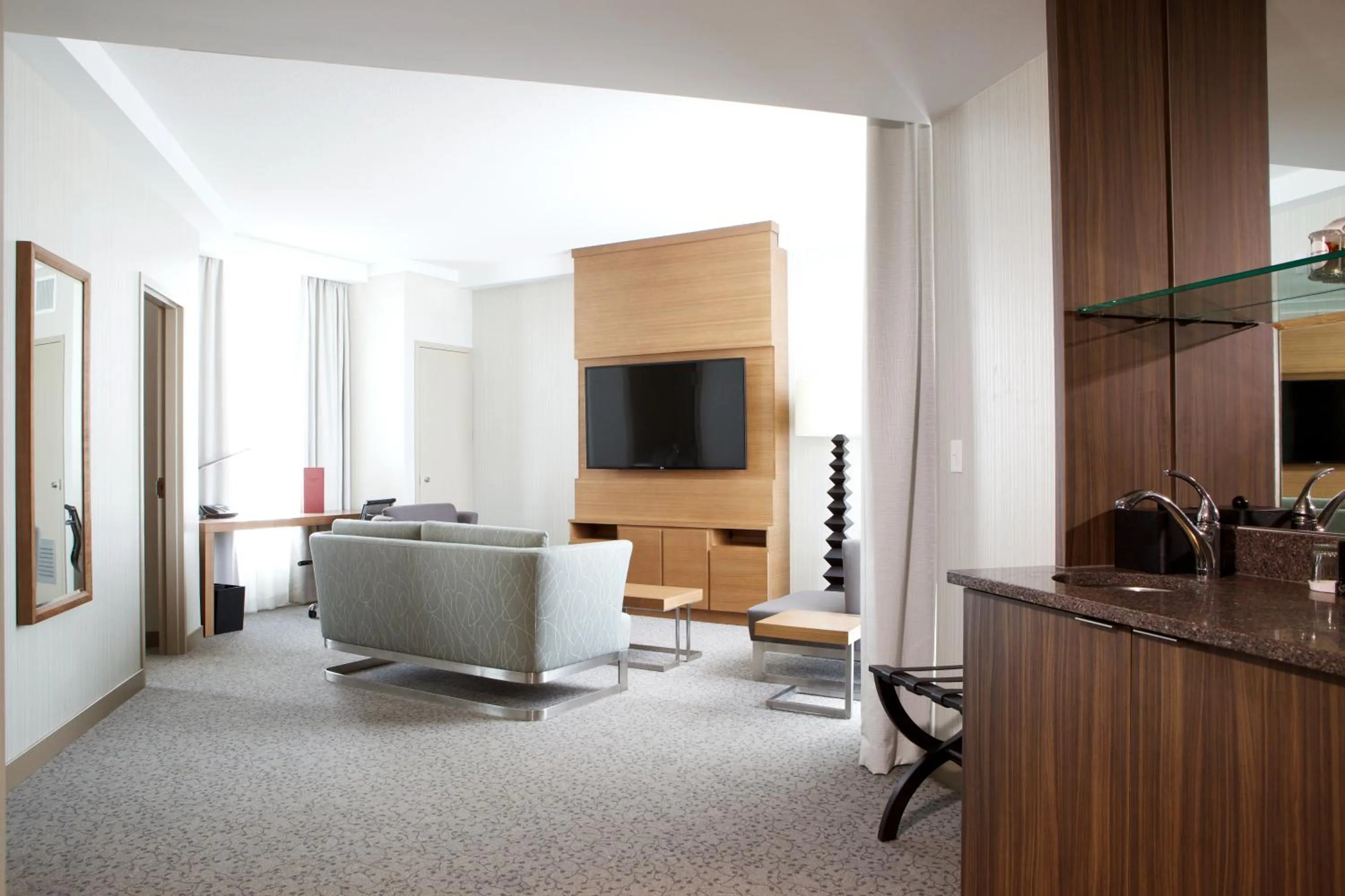 Seating area in Grey Eagle Resort