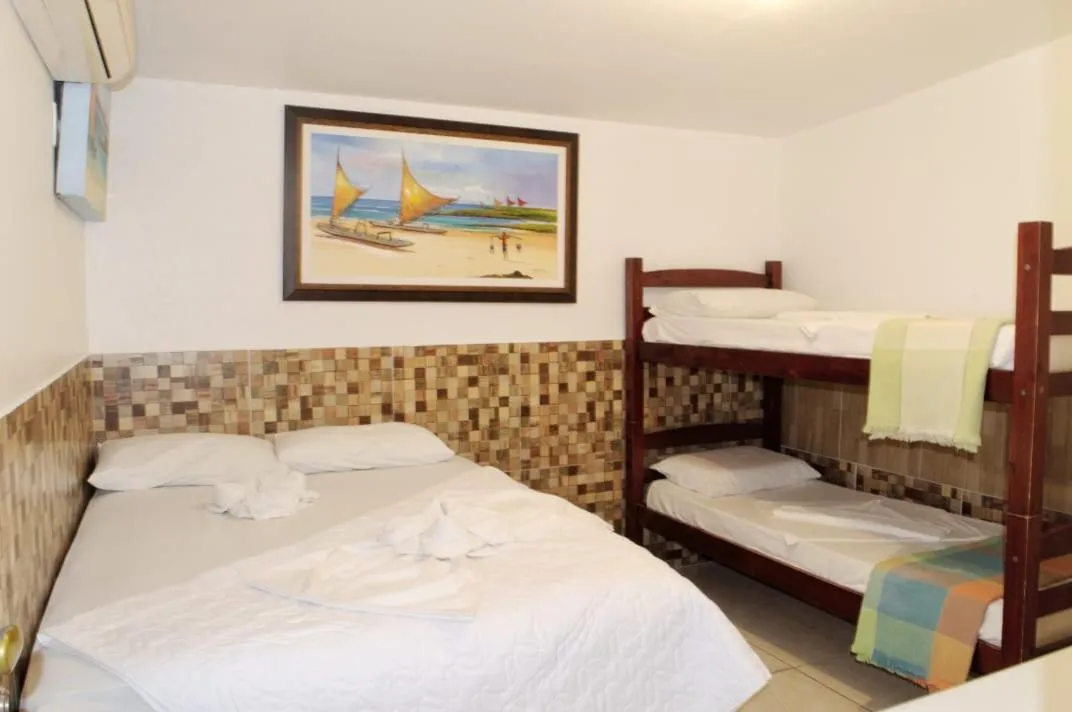 Bed in Pousada Recanto do Amanhecer