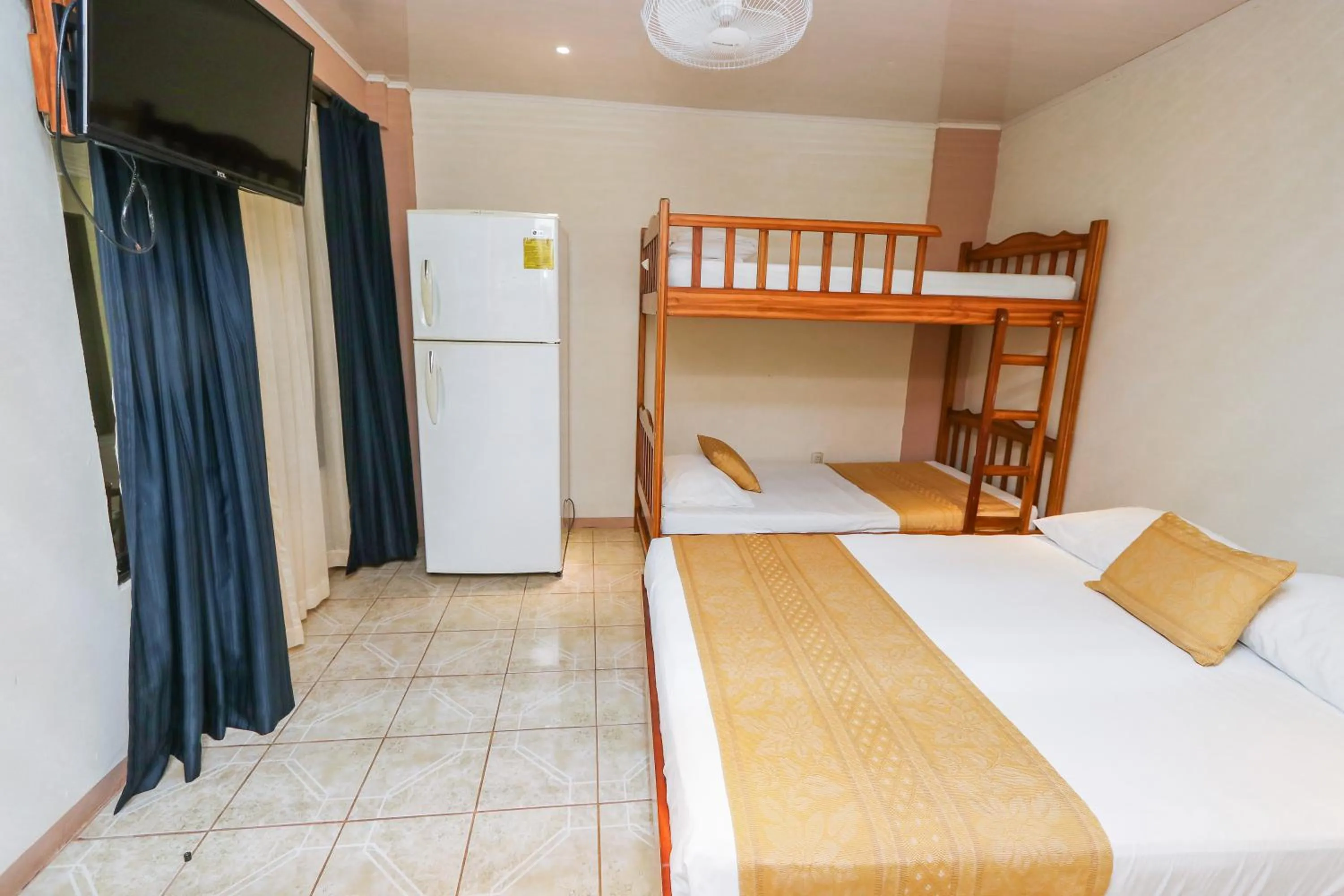 Bed in Hotel Flor Blanca