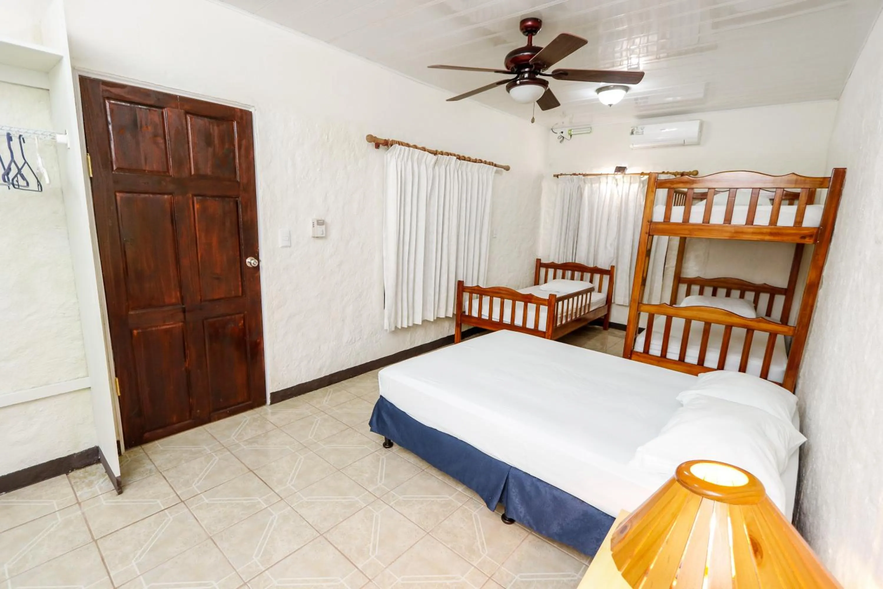 Bed in Hotel Flor Blanca