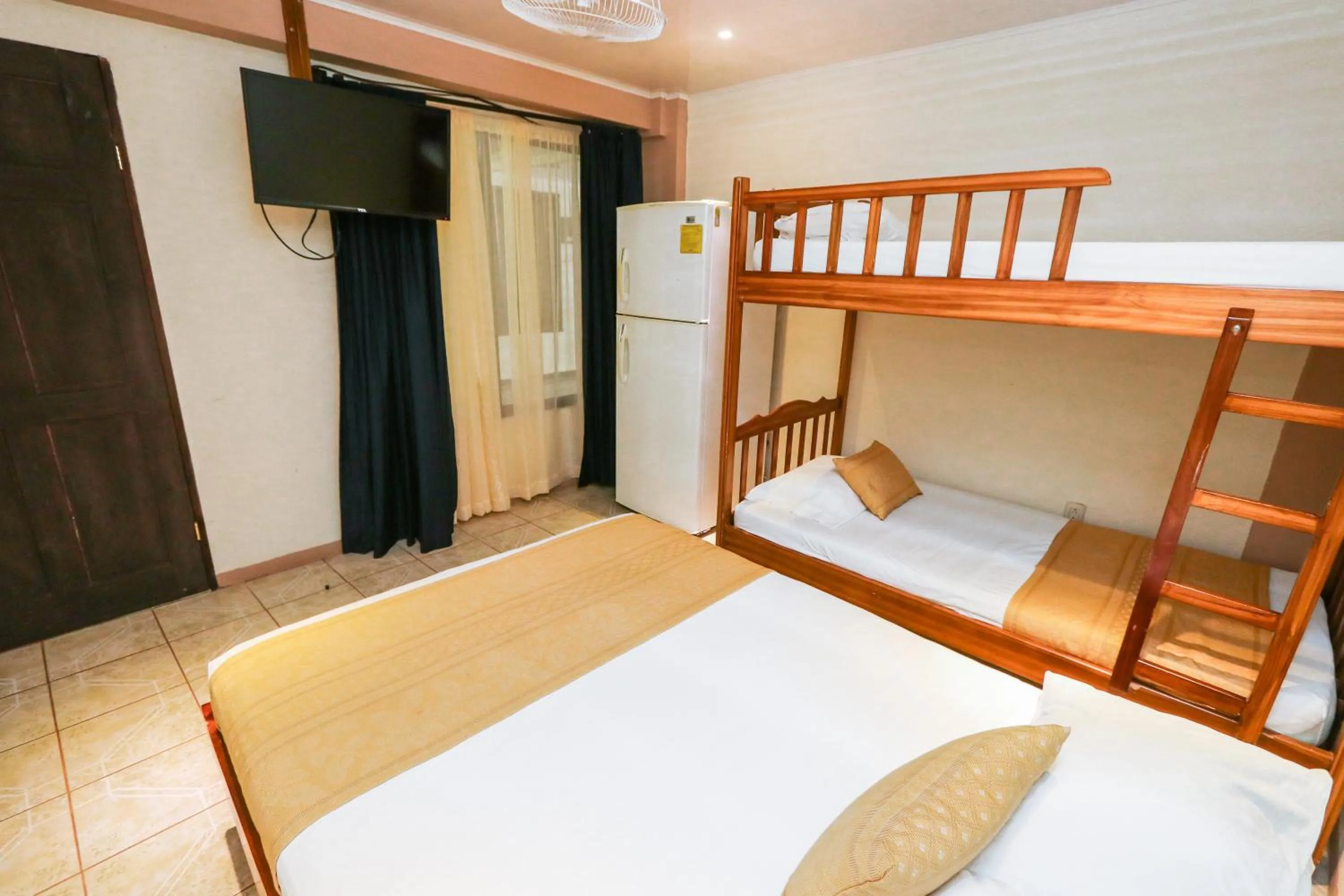 Bed in Hotel Flor Blanca