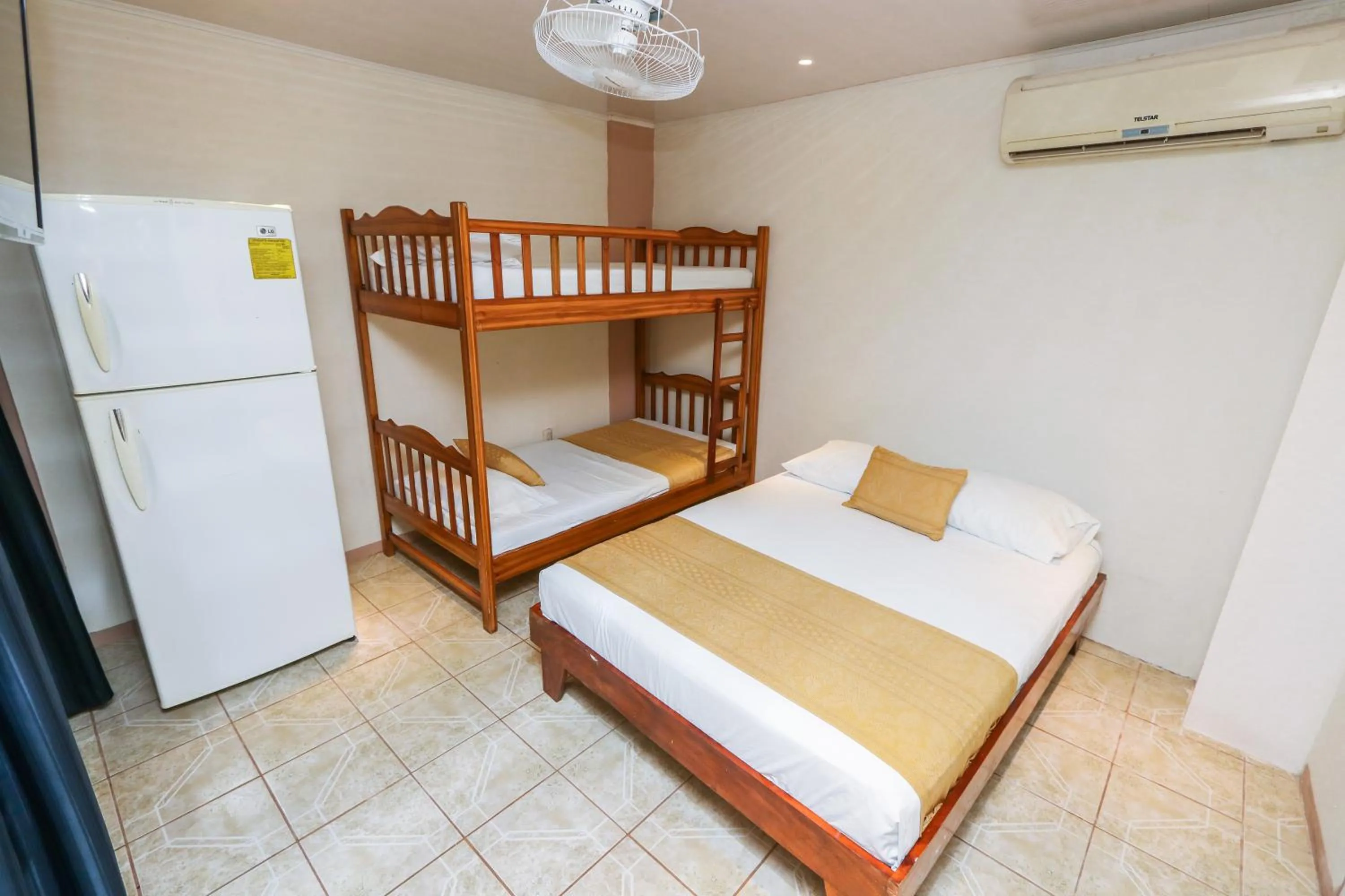 Bed in Hotel Flor Blanca