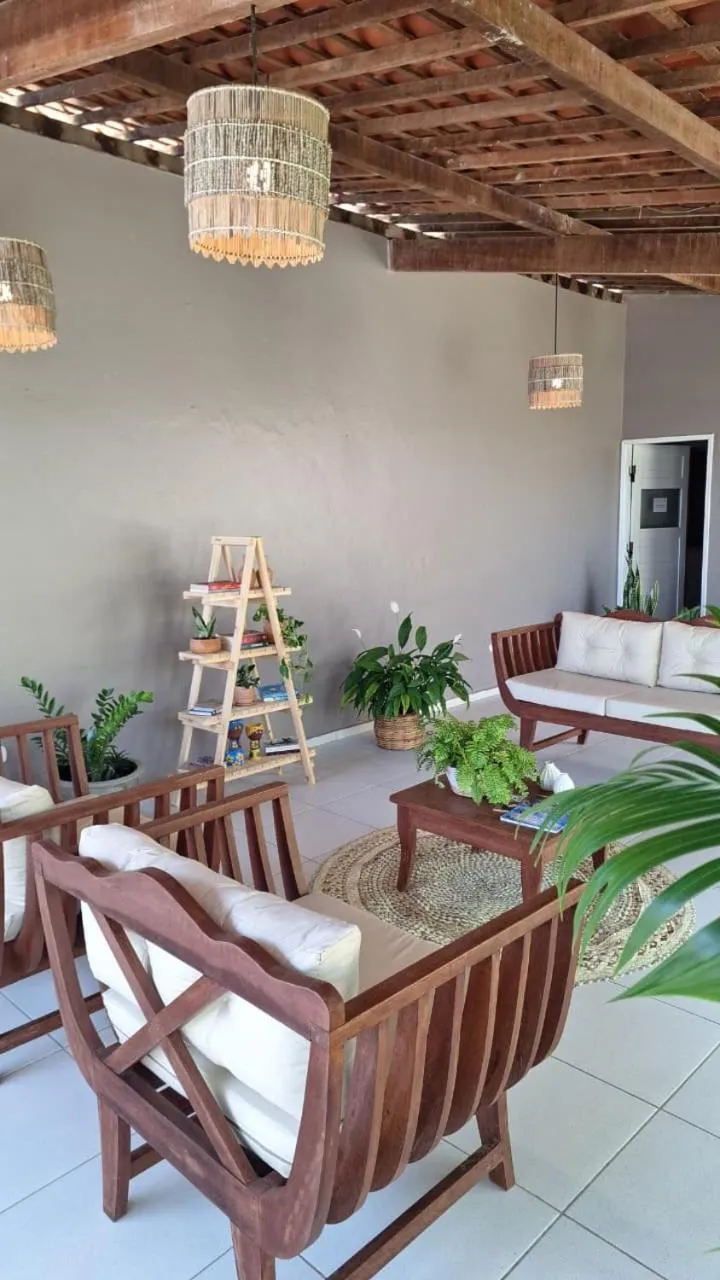 Seating area in Pousada Maresia