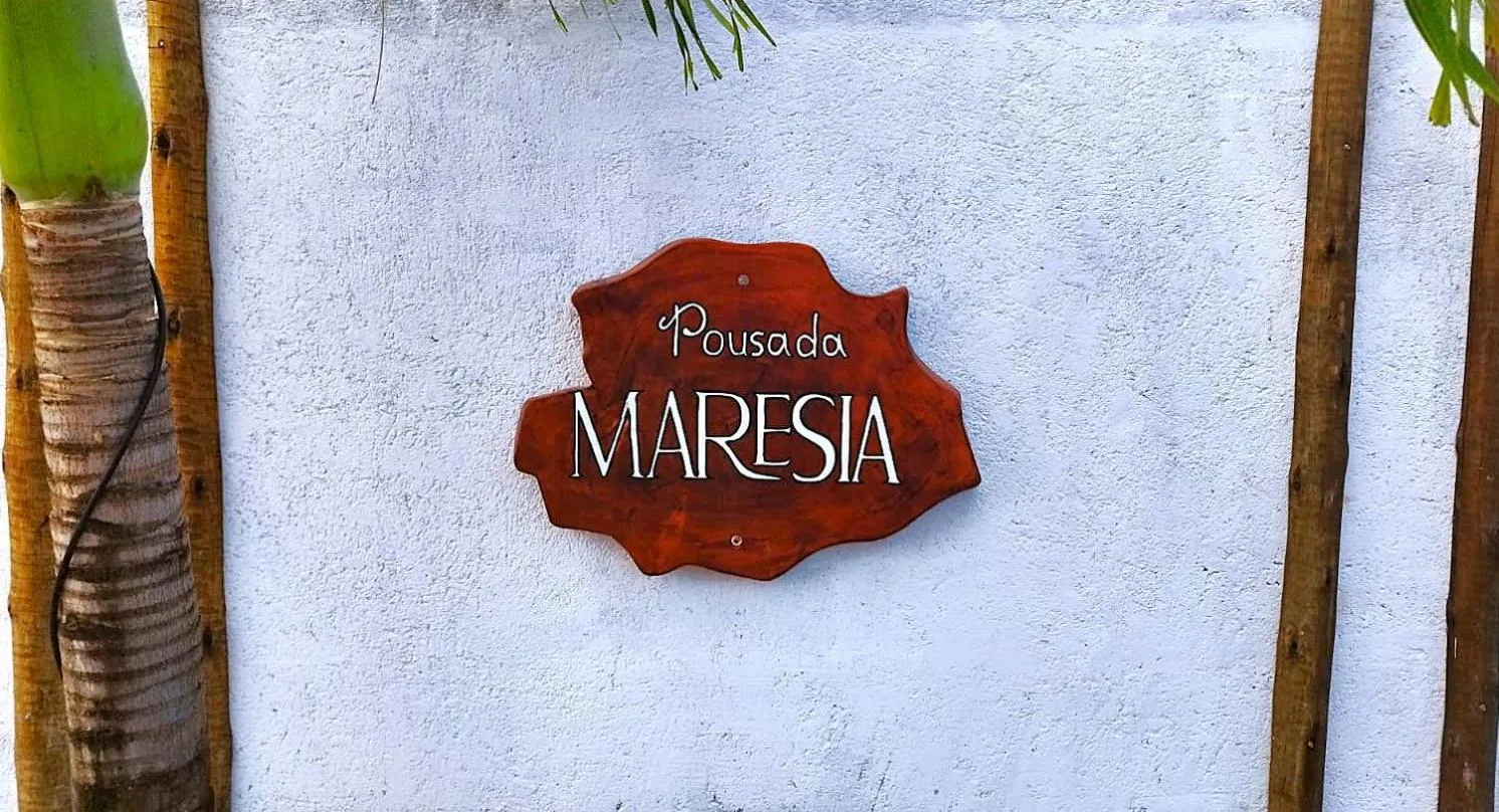 Logo/Certificate/Sign in Pousada Maresia