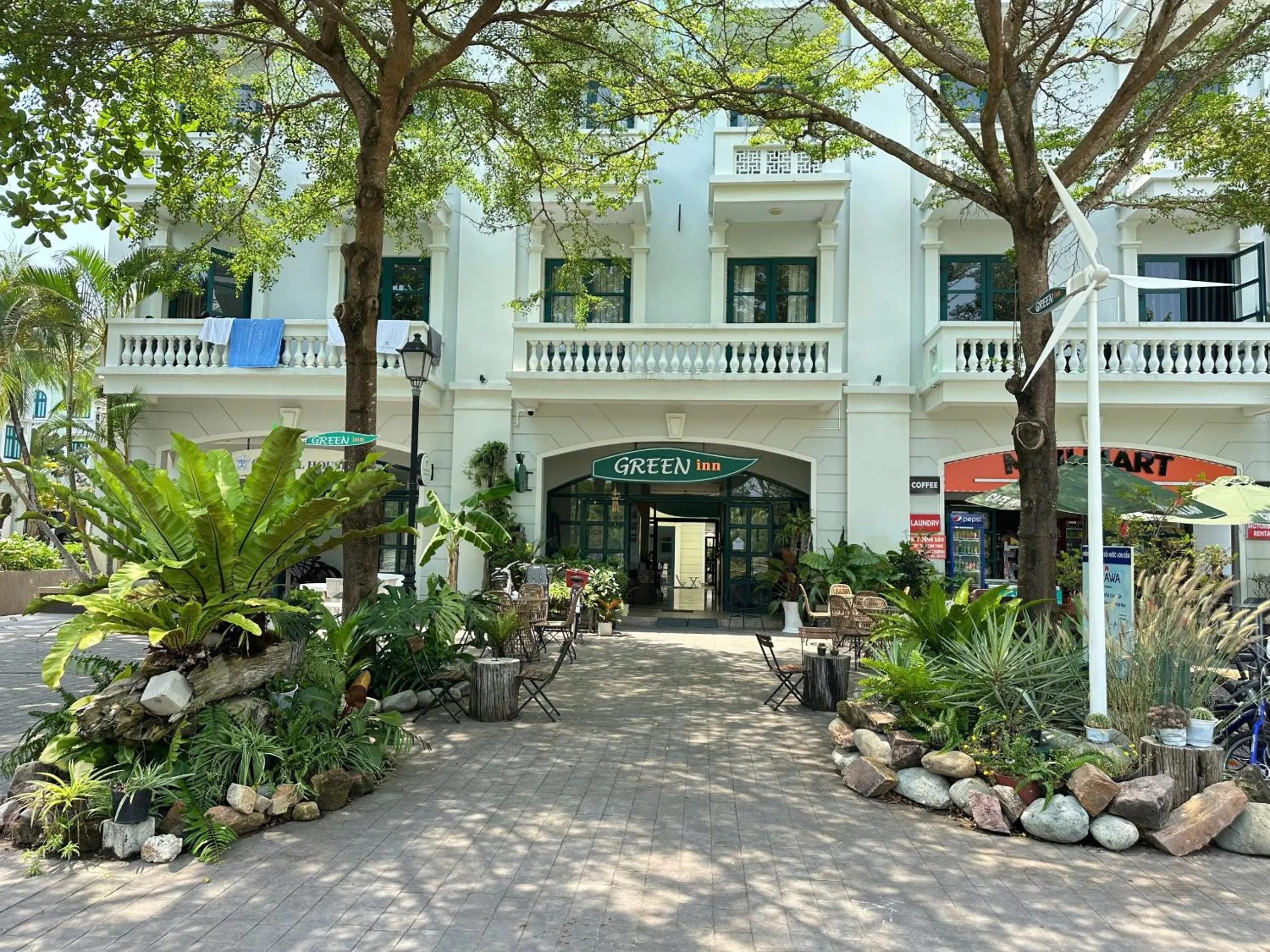 Property building in Green Inn Phu Quoc Hotel
