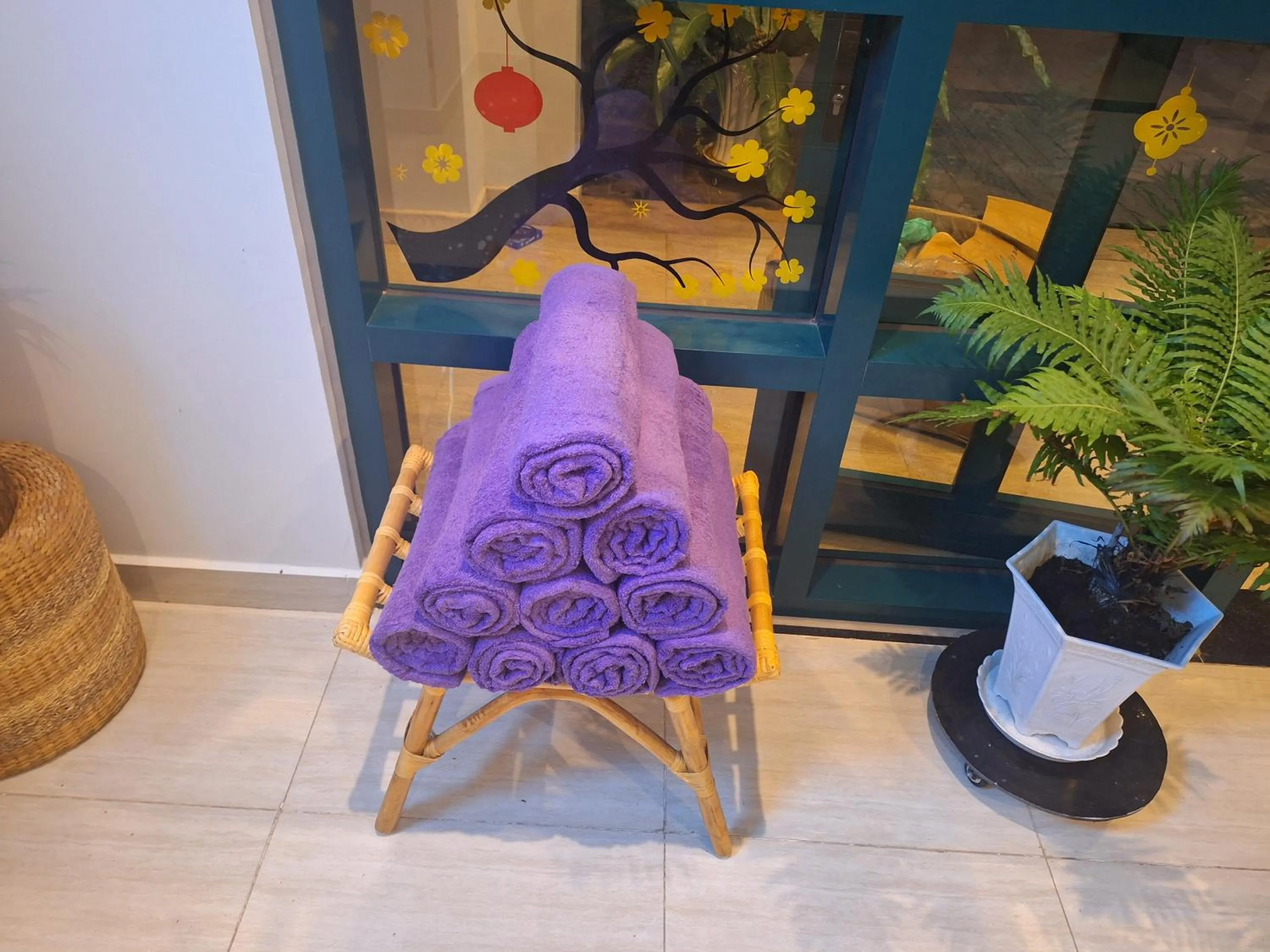 towels in Green Inn Phu Quoc Hotel