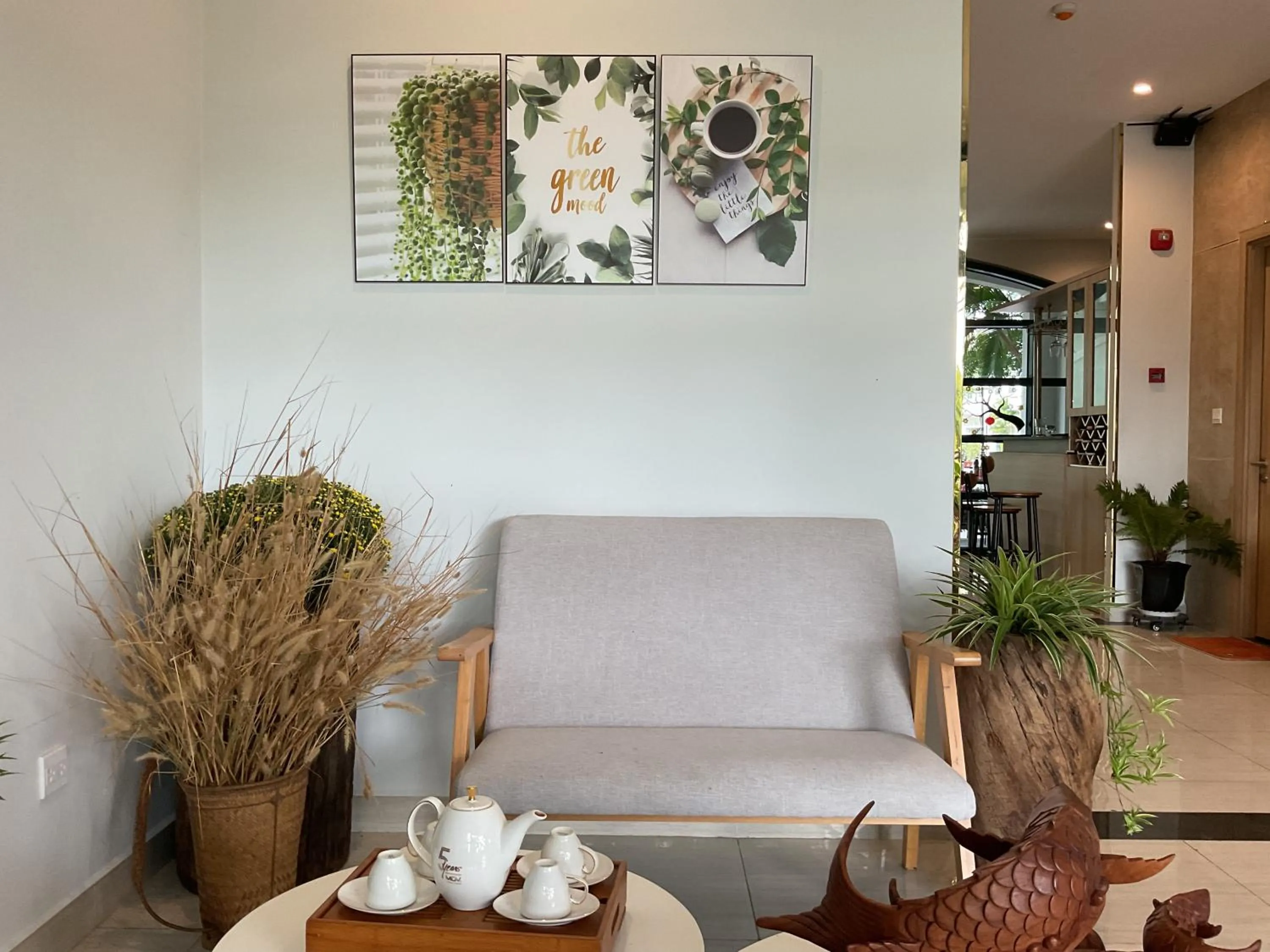 Living room in Green Inn Phu Quoc Hotel