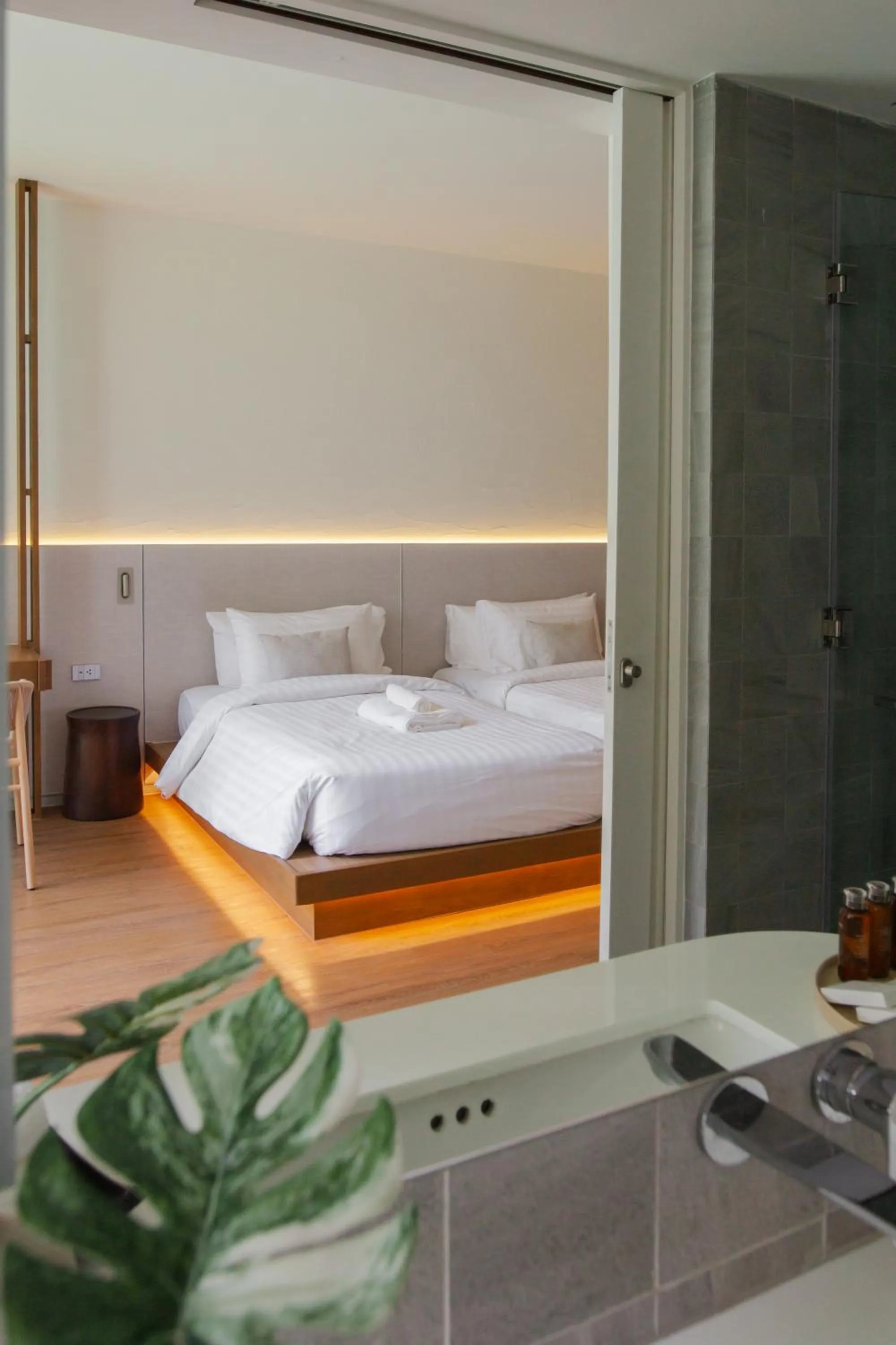 Bed in Riva Vista Riverfront Resort Chiang Rai