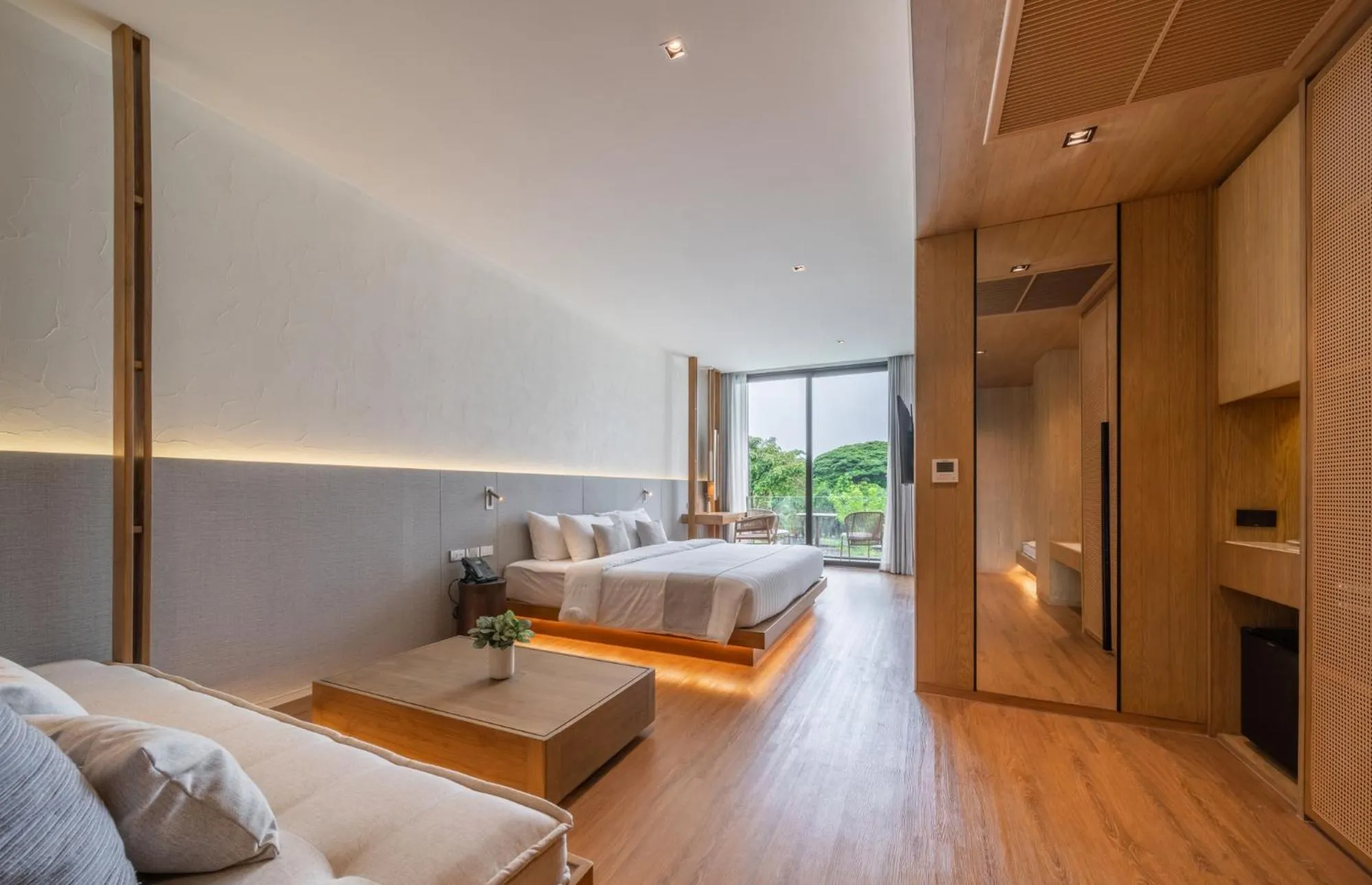 Bed in Riva Vista Riverfront Resort Chiang Rai