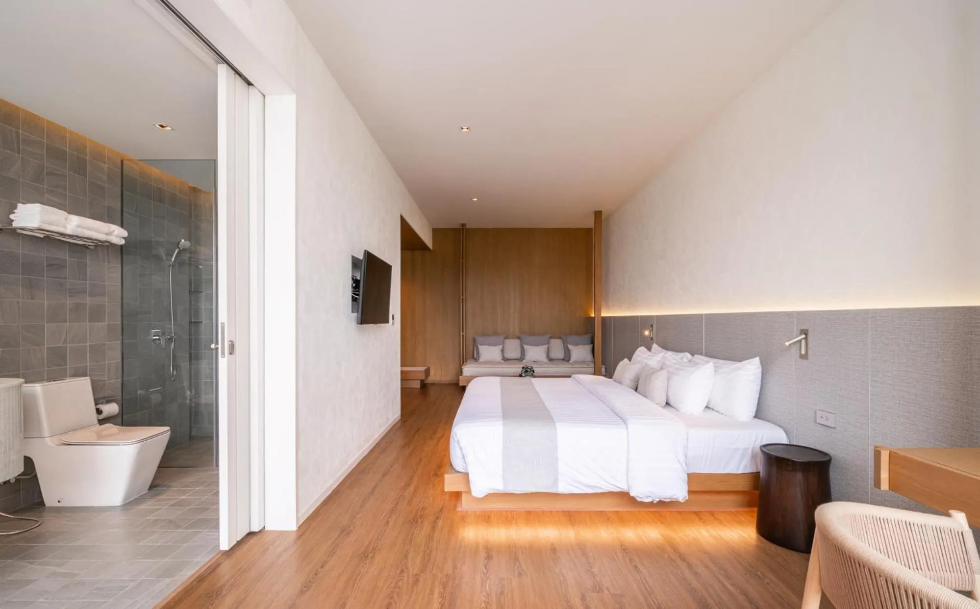 Bed in Riva Vista Riverfront Resort Chiang Rai