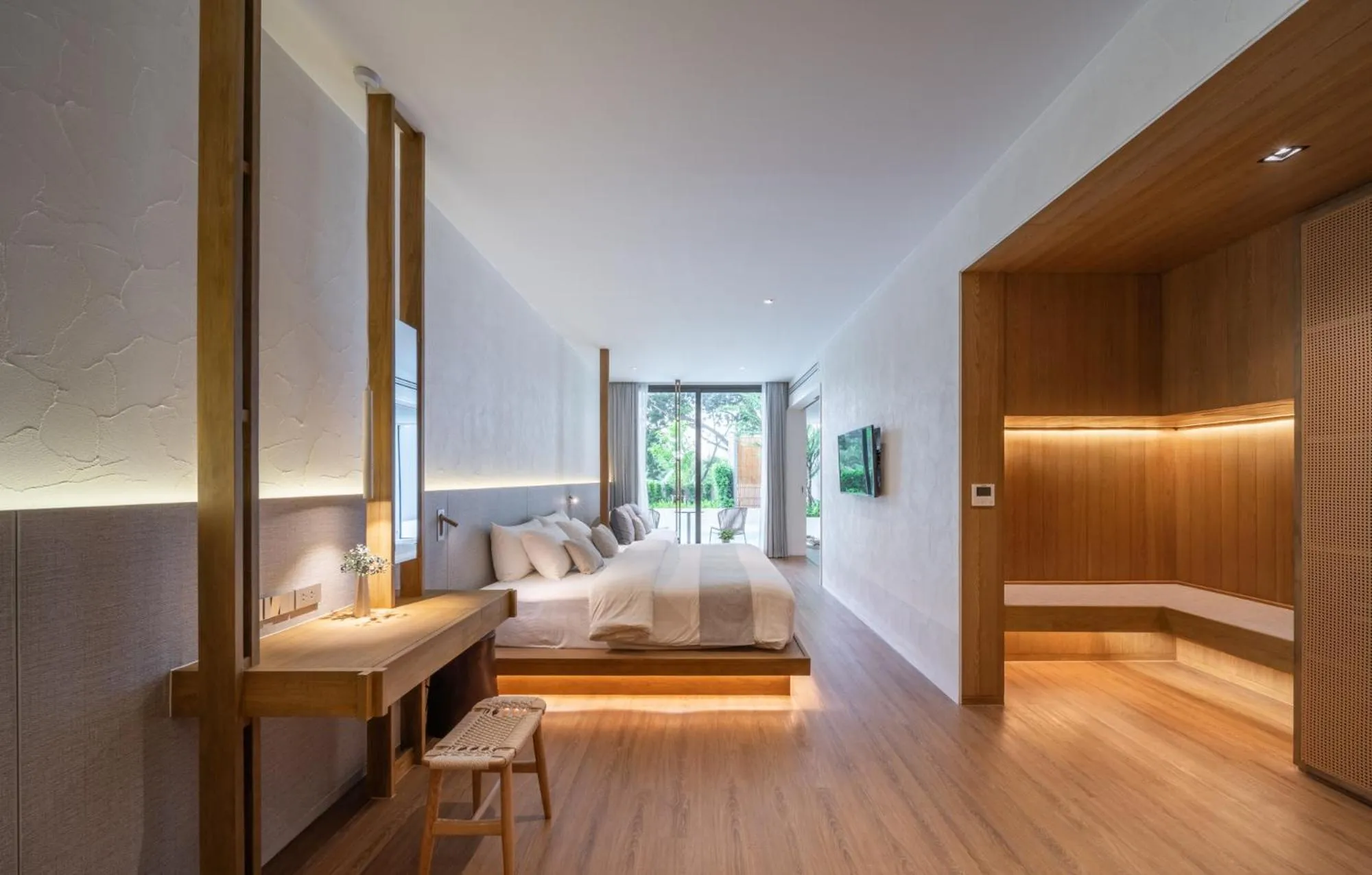 Bed in Riva Vista Riverfront Resort Chiang Rai