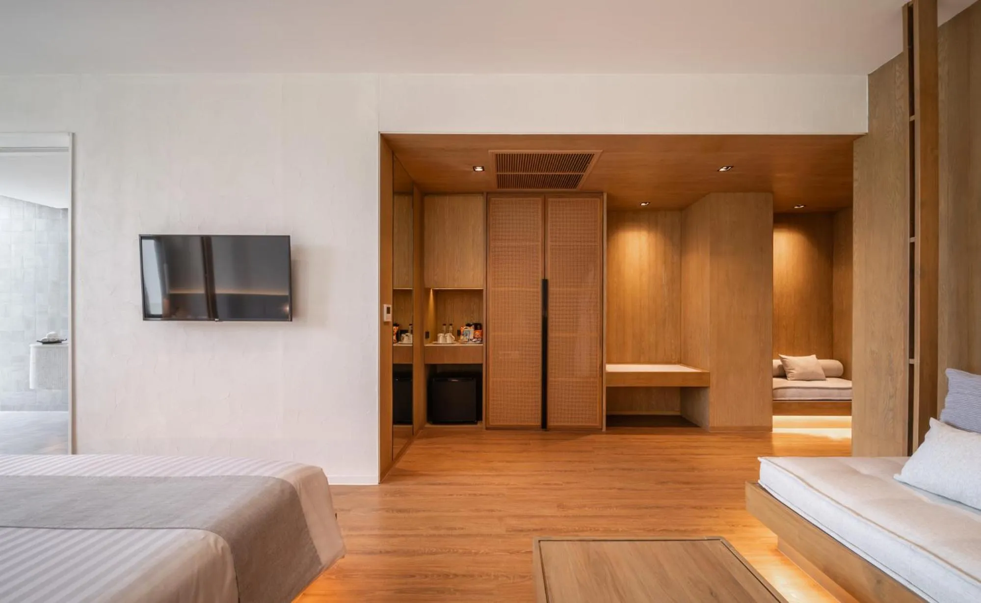 Bed in Riva Vista Riverfront Resort Chiang Rai