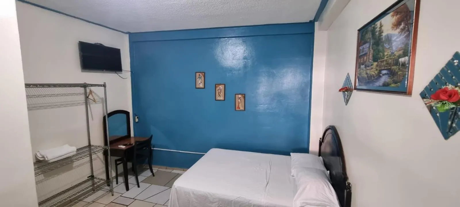 Bed in Hotel Los Andes Tegucigalpa