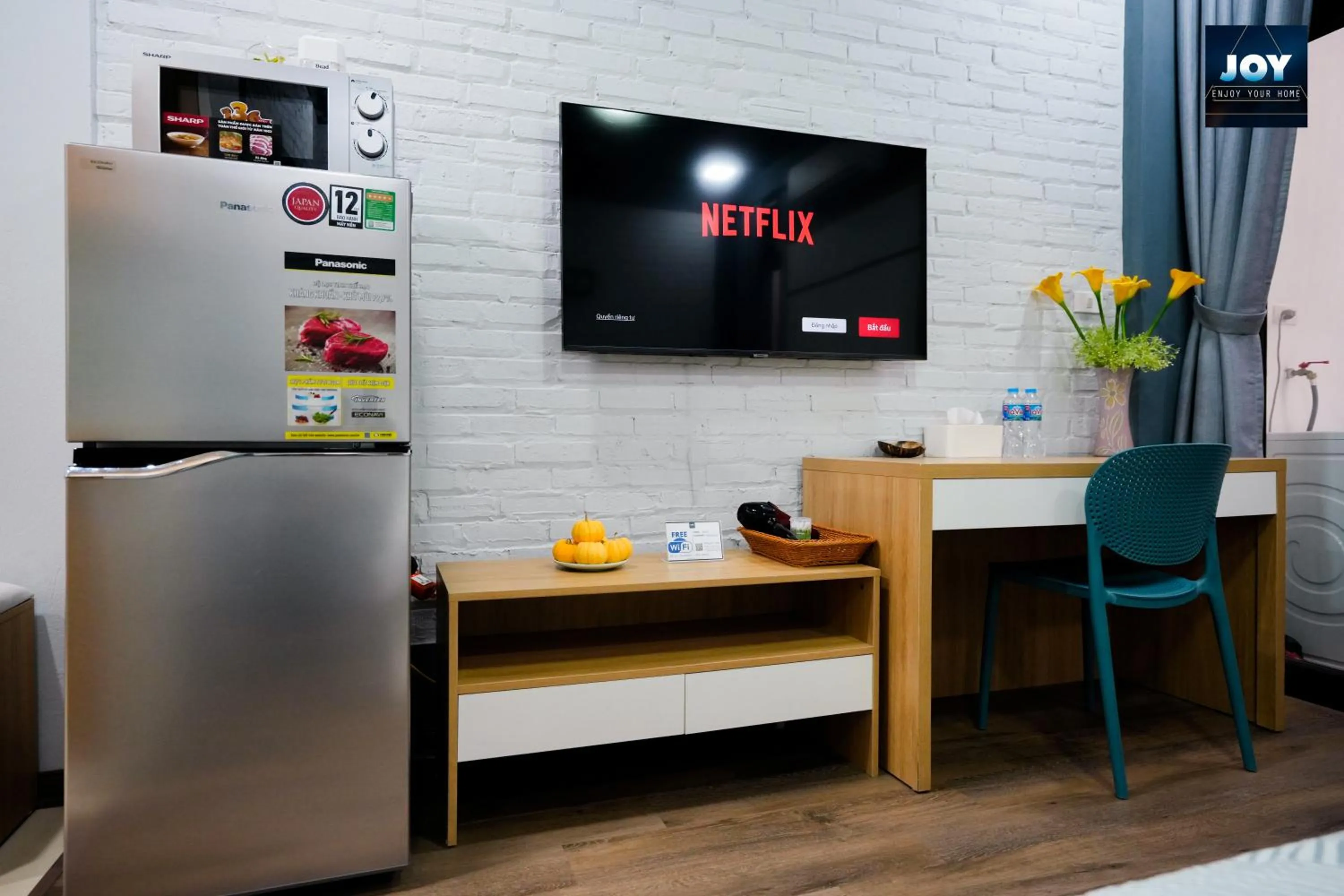 TV and multimedia in JOY APARTMENT TAY HO