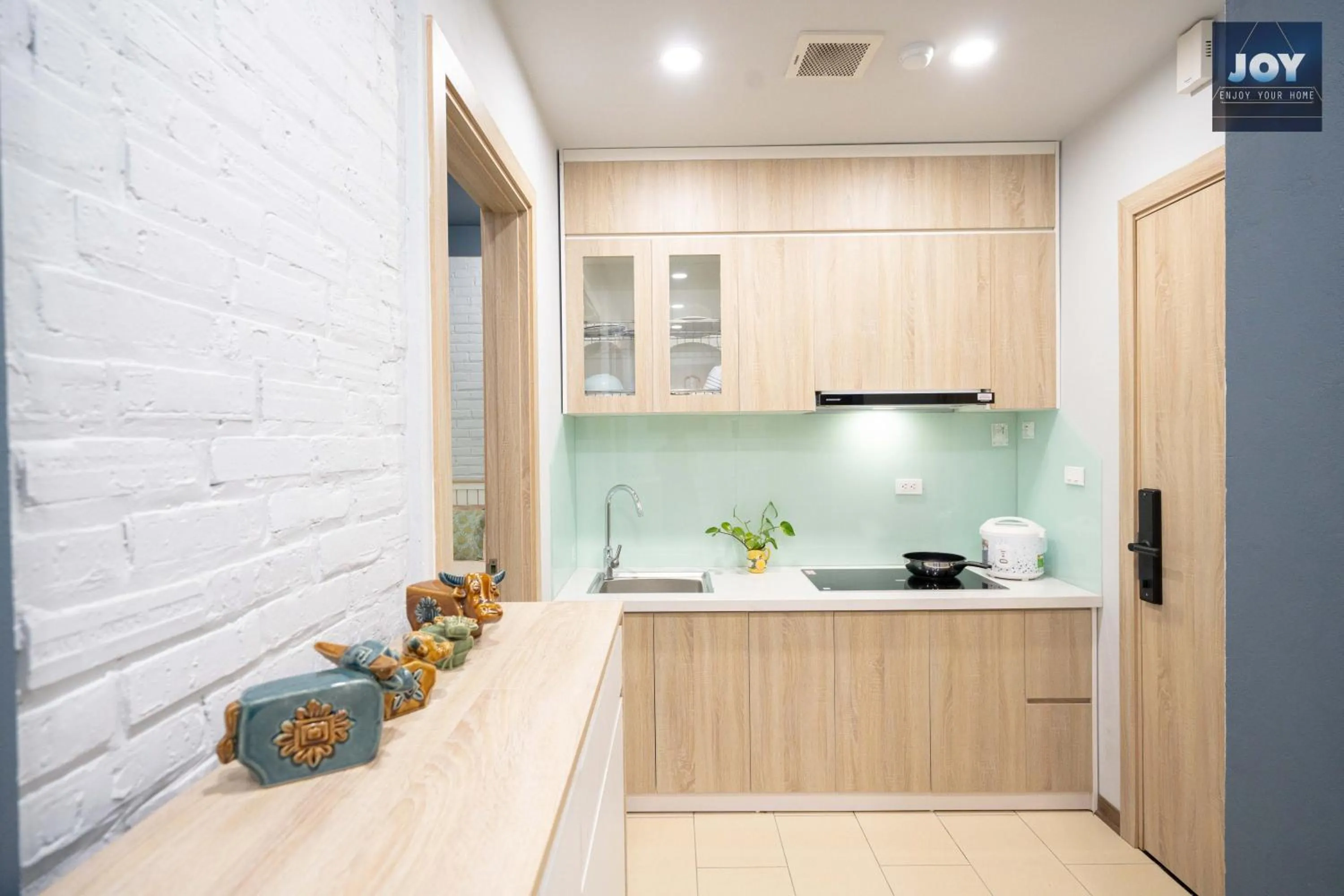 Kitchen or kitchenette in JOY APARTMENT TAY HO