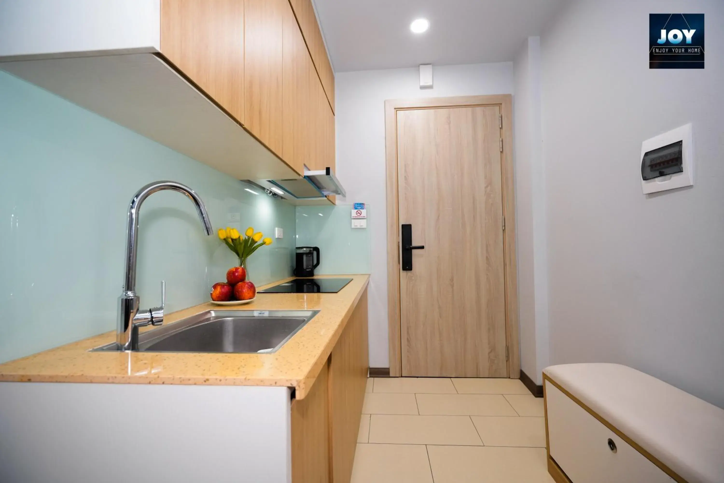 Kitchen or kitchenette in JOY APARTMENT TAY HO Kitchen or kitchenette in JOY APARTMENT TAY HO