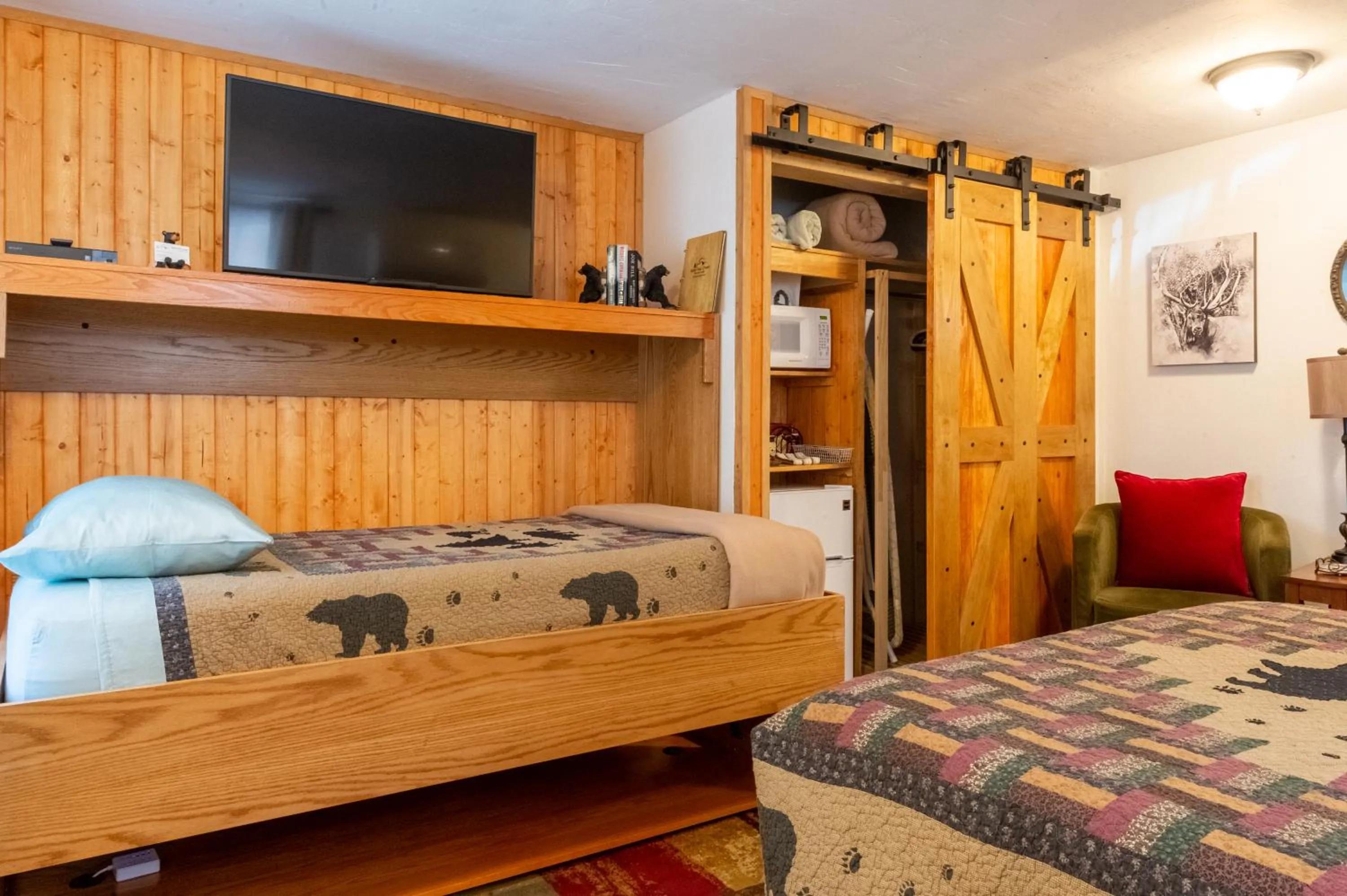 Bed in Alpen Way Chalet Mountain Lodge