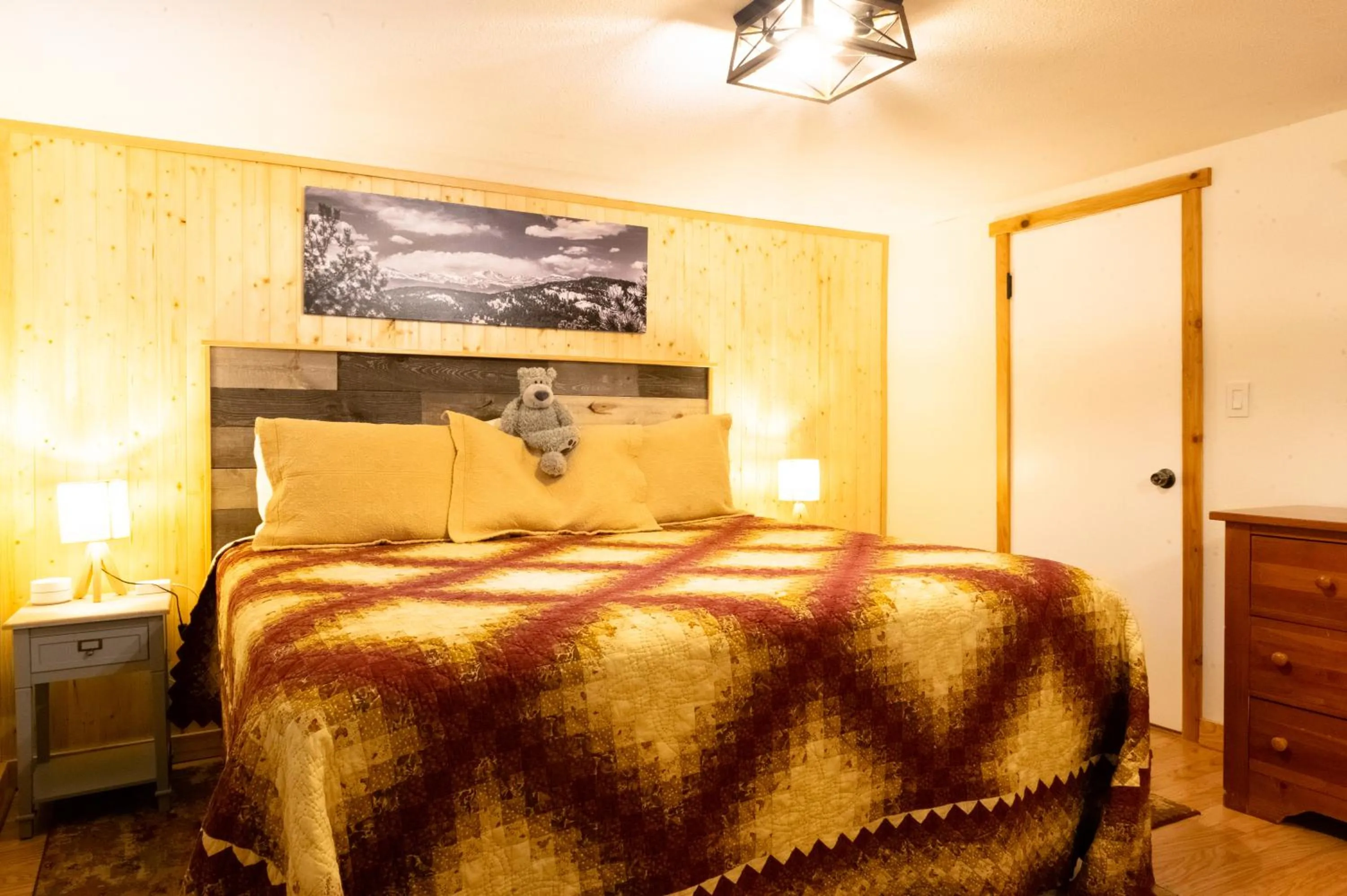 Bed in Alpen Way Chalet Mountain Lodge