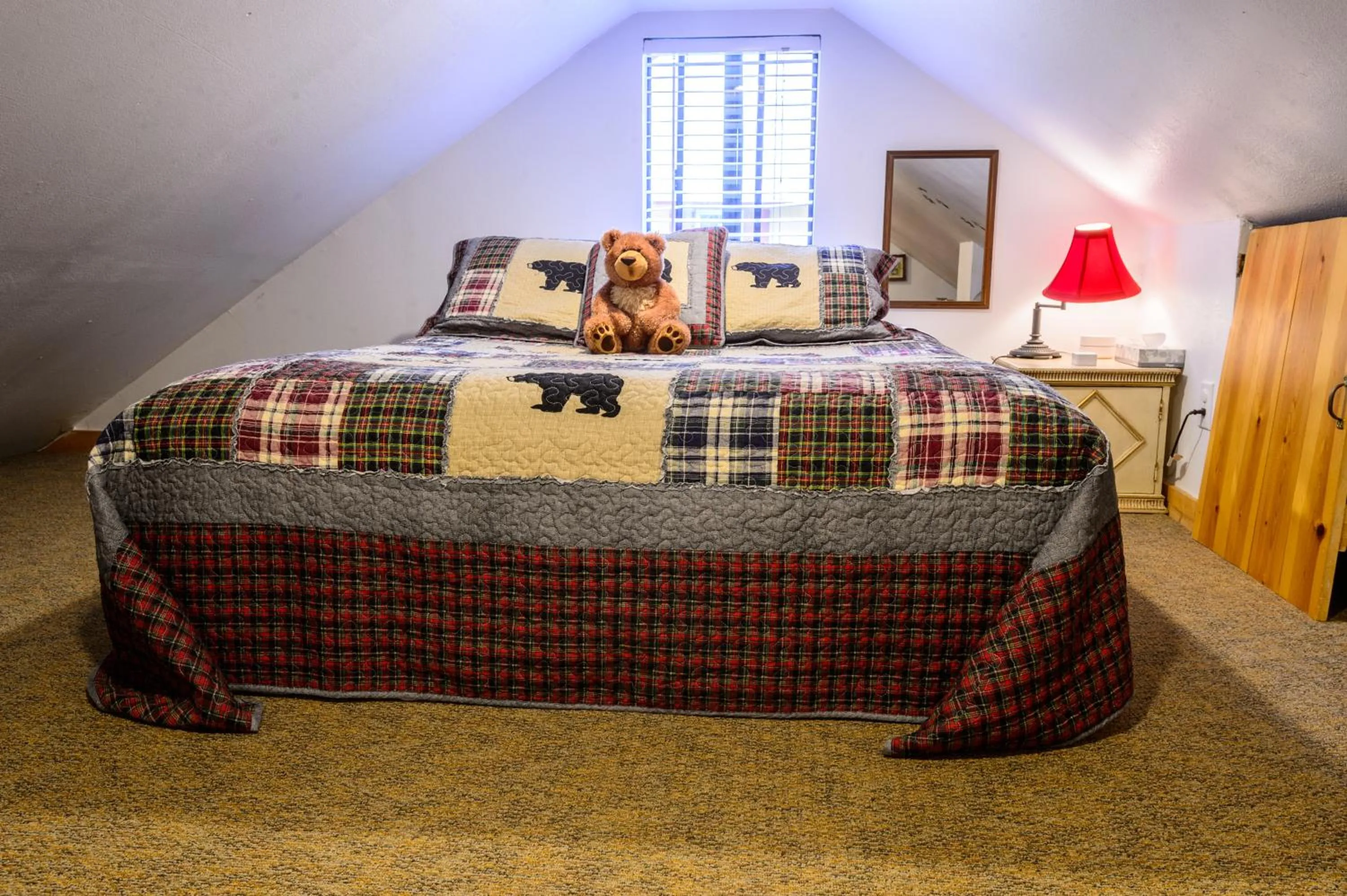 Bed in Alpen Way Chalet Mountain Lodge