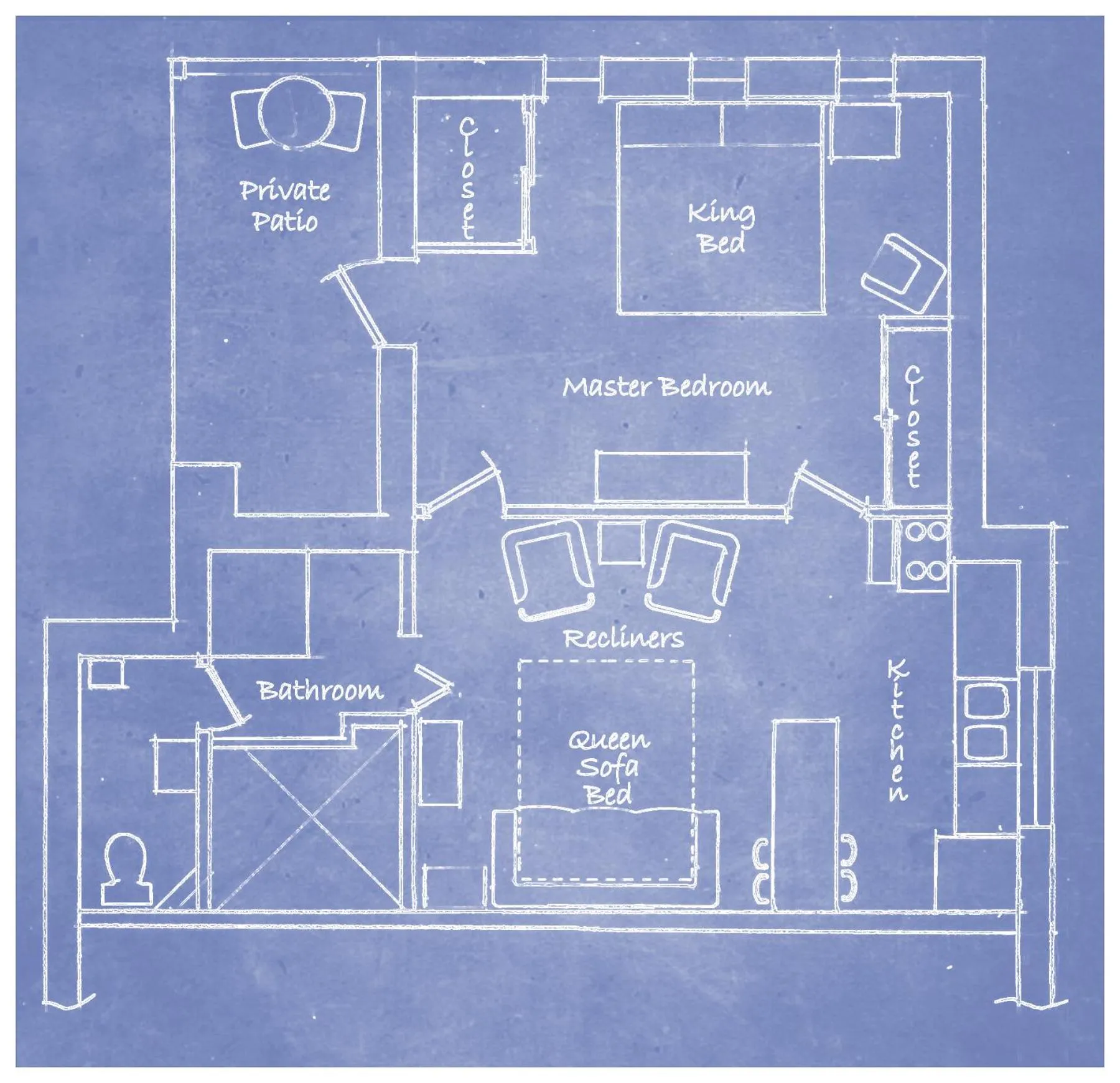 Floor plan in Alpen Way Chalet Mountain Lodge