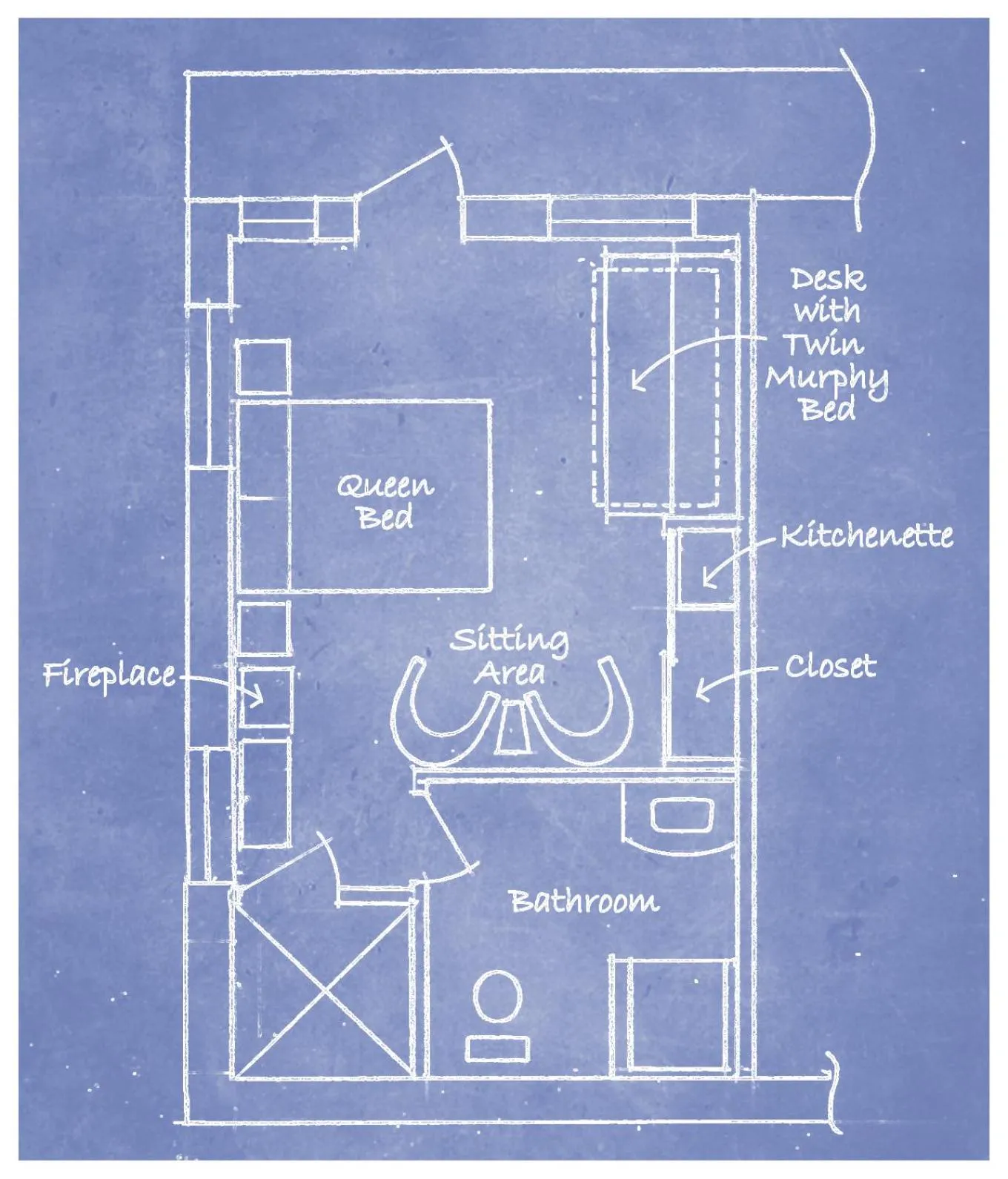 Floor plan in Alpen Way Chalet Mountain Lodge