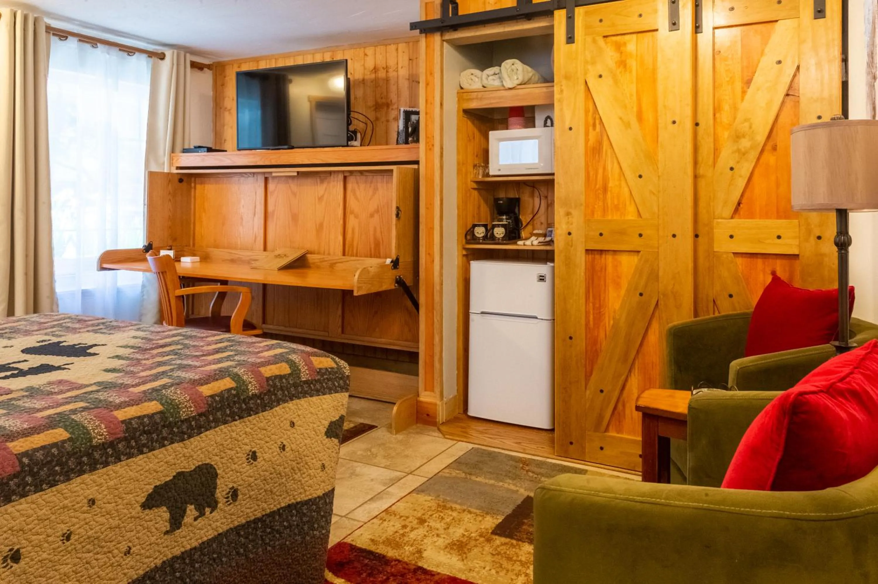 Bed in Alpen Way Chalet Mountain Lodge