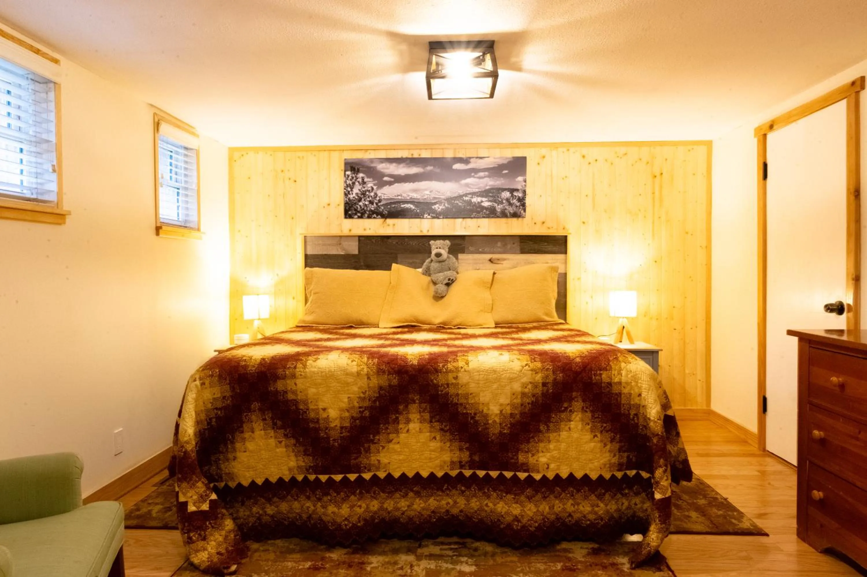 Bed in Alpen Way Chalet Mountain Lodge