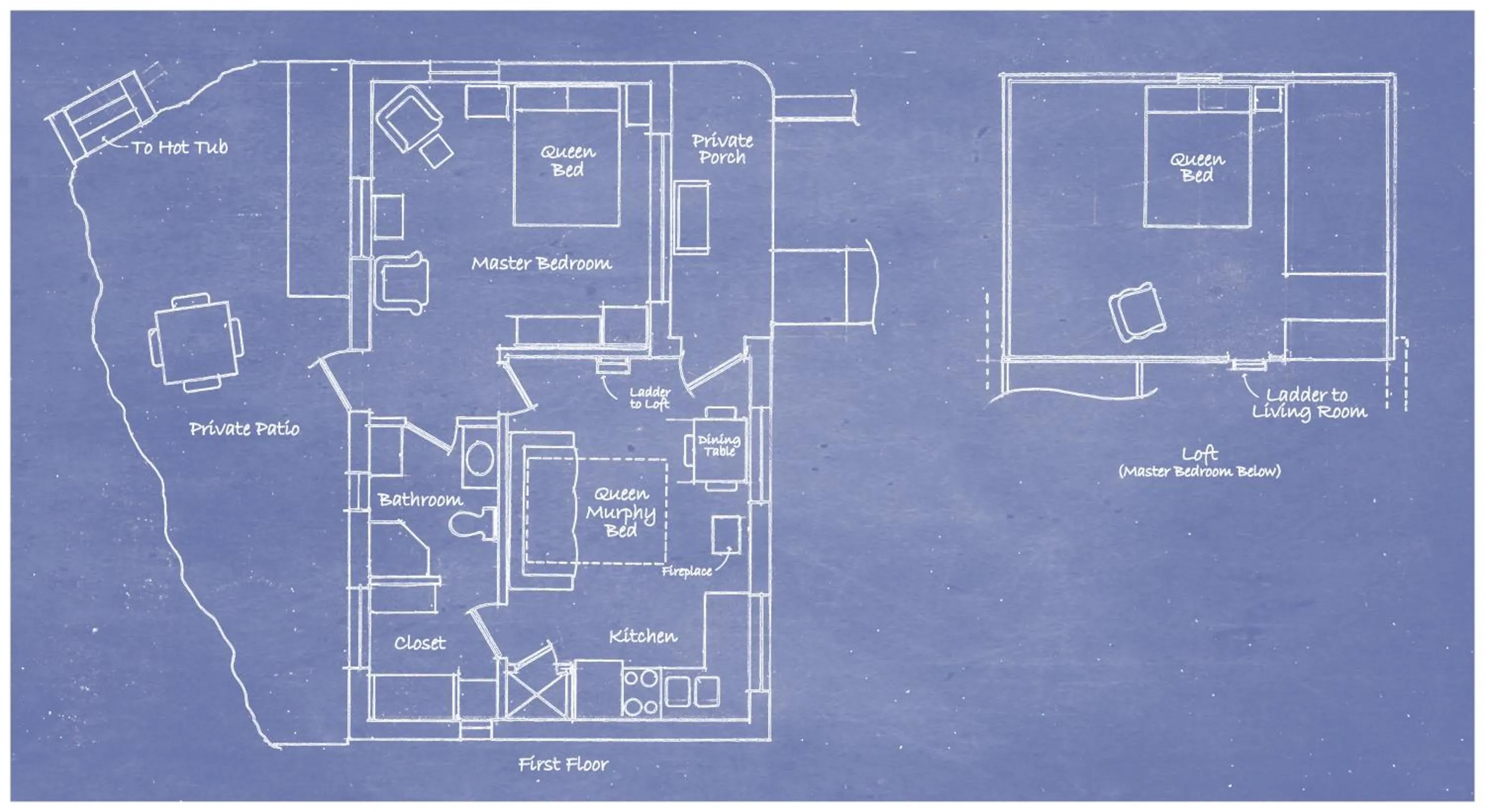 Floor plan in Alpen Way Chalet Mountain Lodge