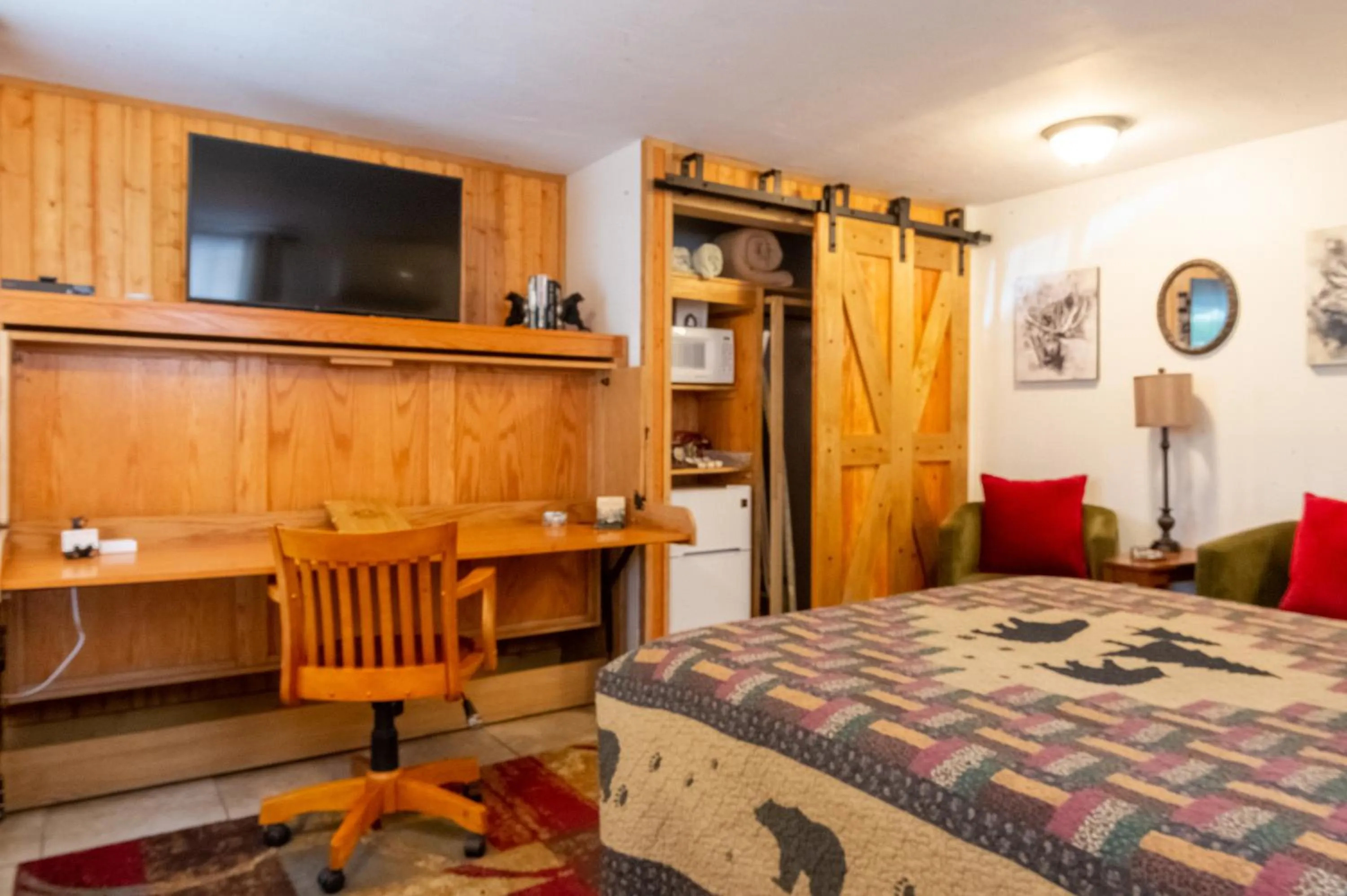 Bed in Alpen Way Chalet Mountain Lodge