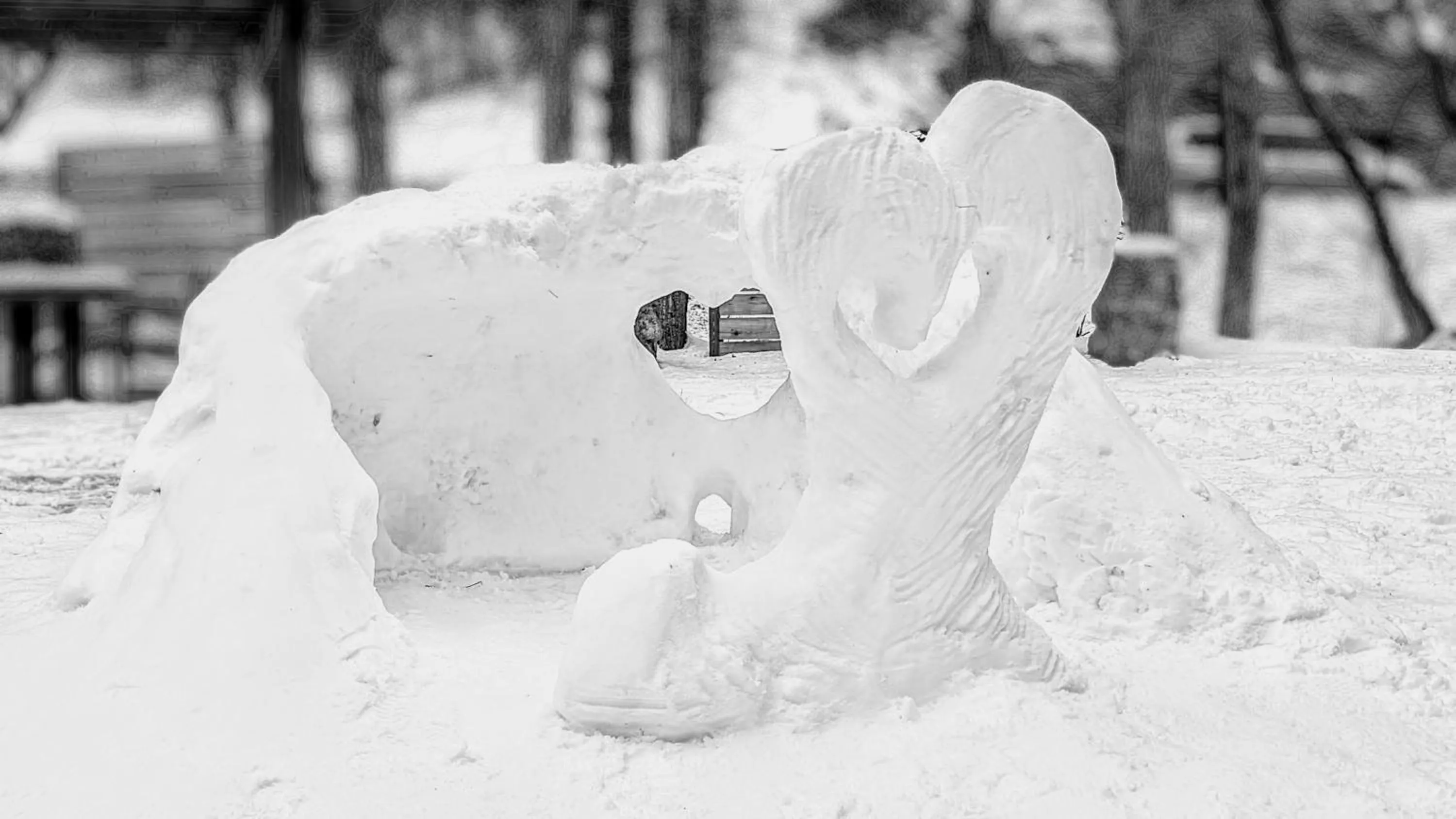 Children play ground in Alpen Way Chalet Mountain Lodge