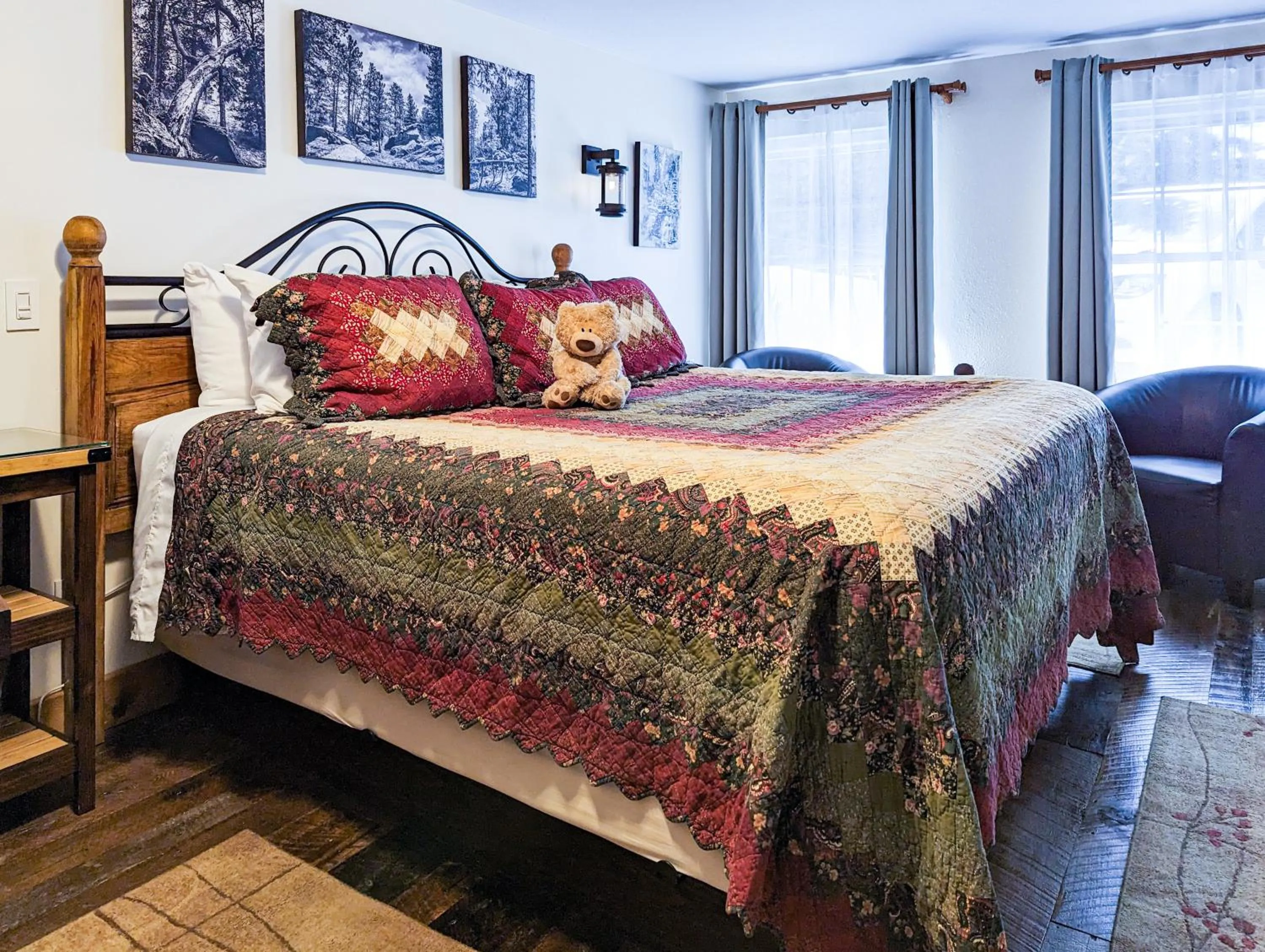 Bed in Alpen Way Chalet Mountain Lodge