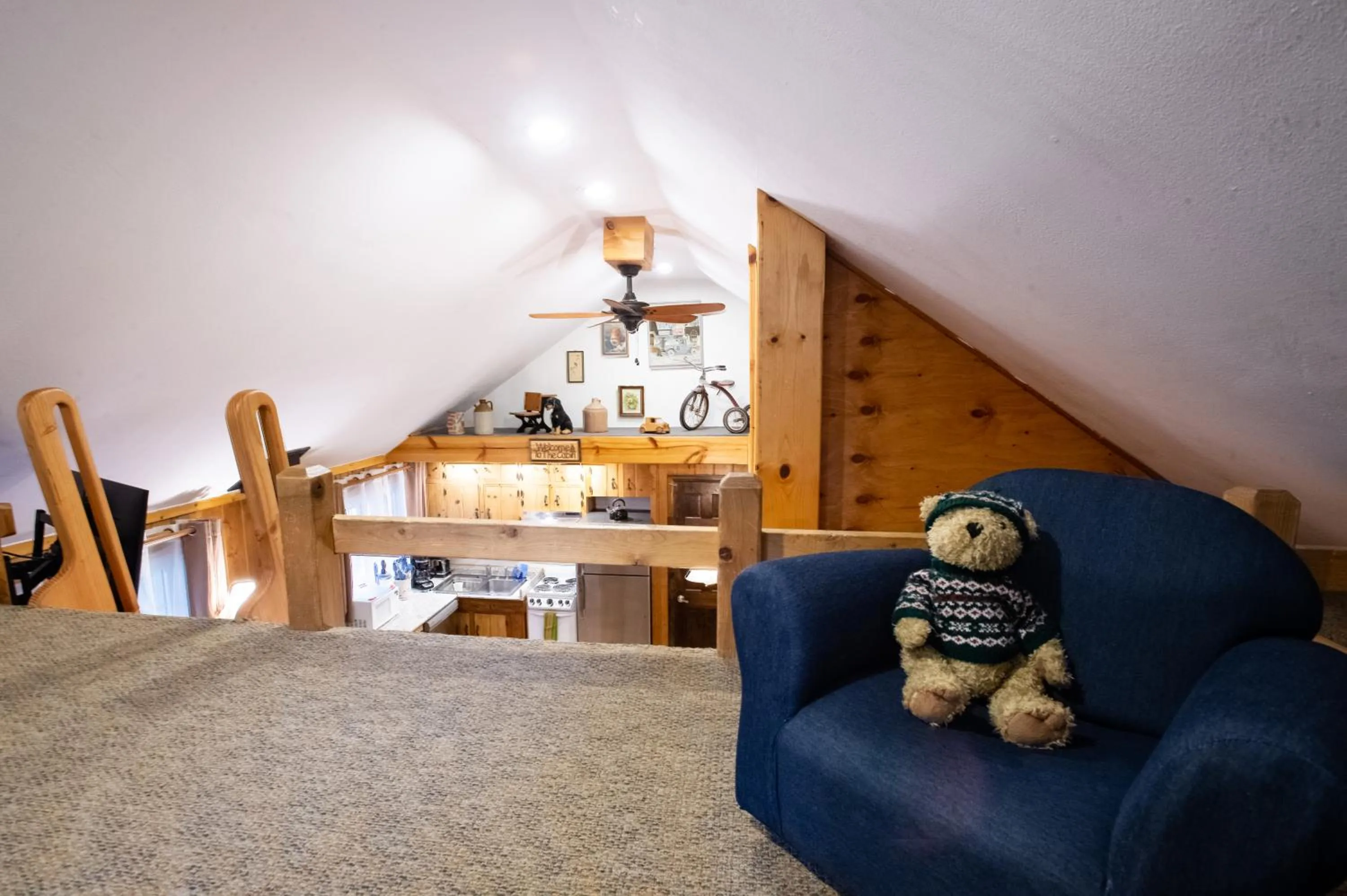 Bedroom in Alpen Way Chalet Mountain Lodge