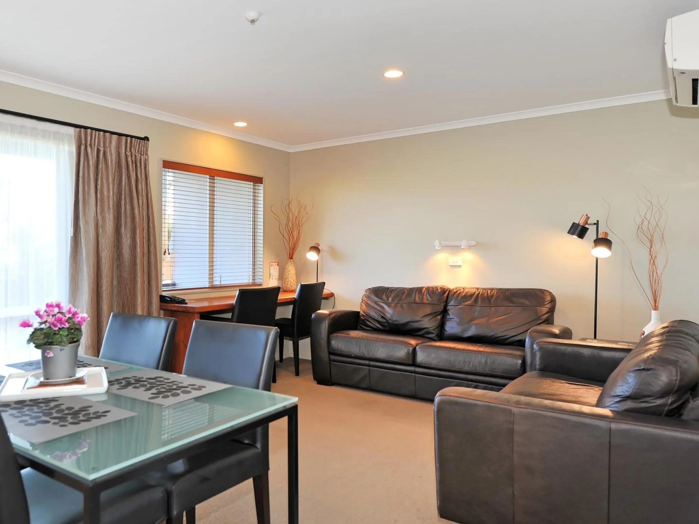 Living room in Mohua Motels