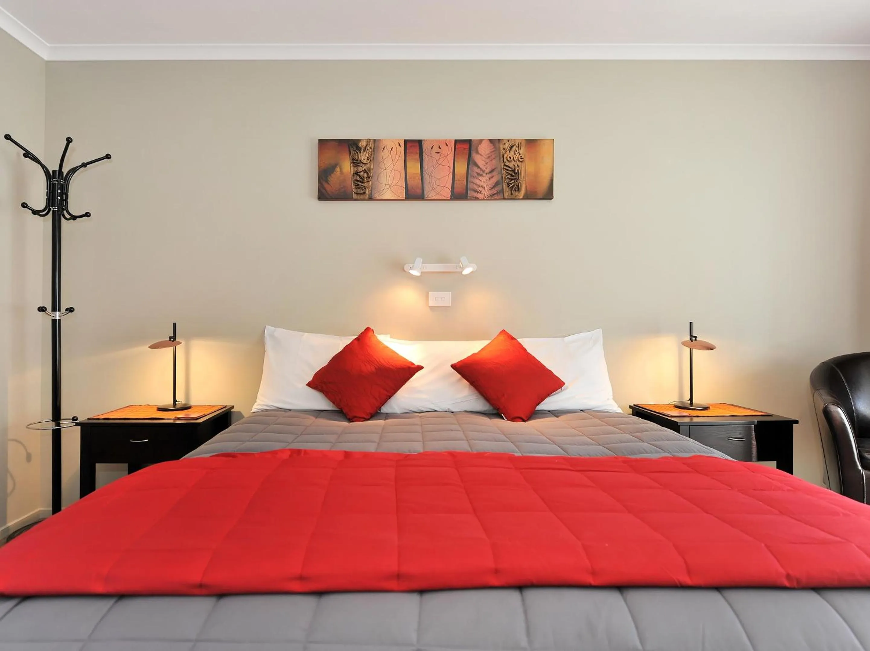 Bedroom, Bed in Mohua Motels