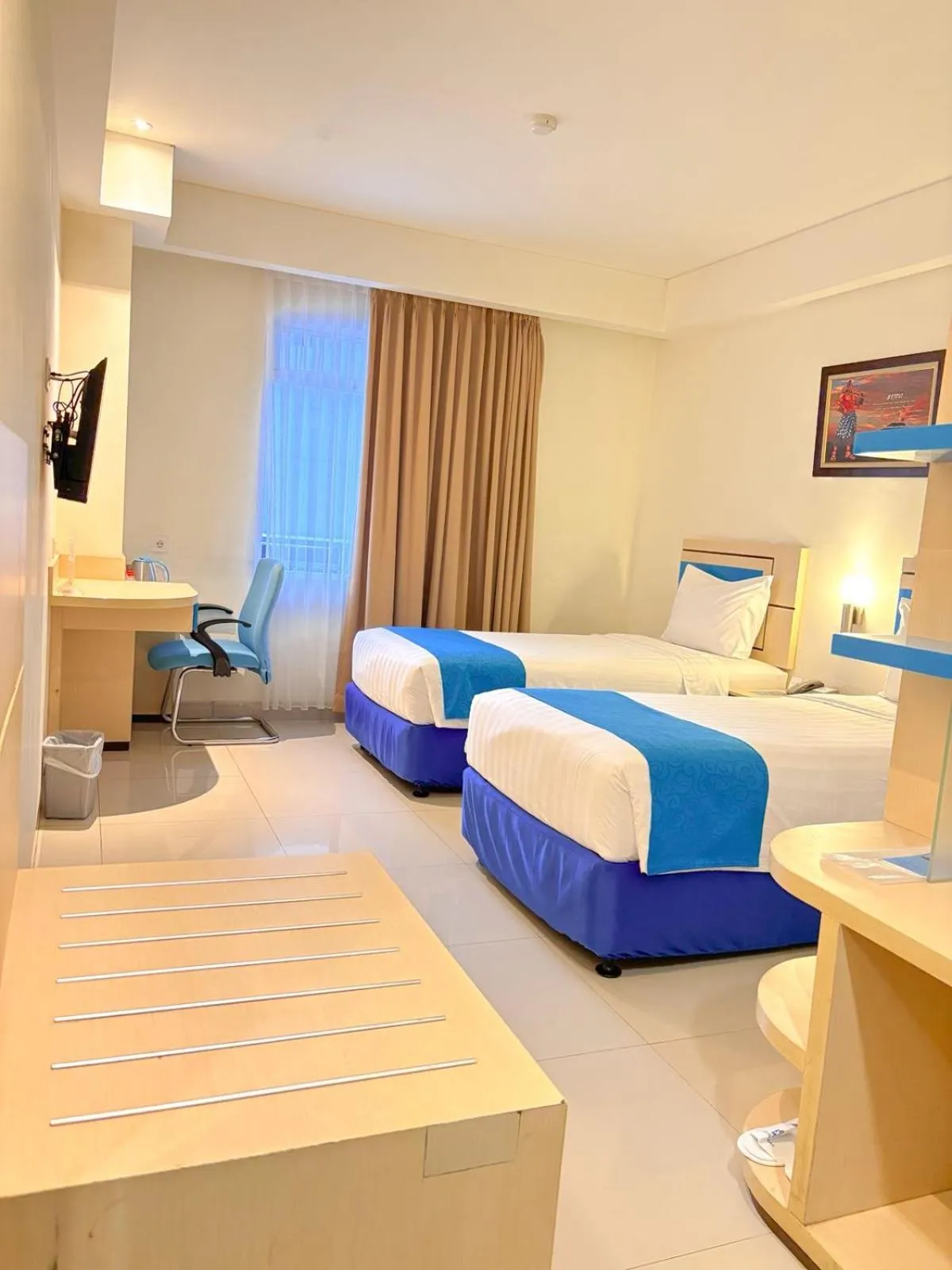 Bedroom, Bed in Hotel Brothers Solo