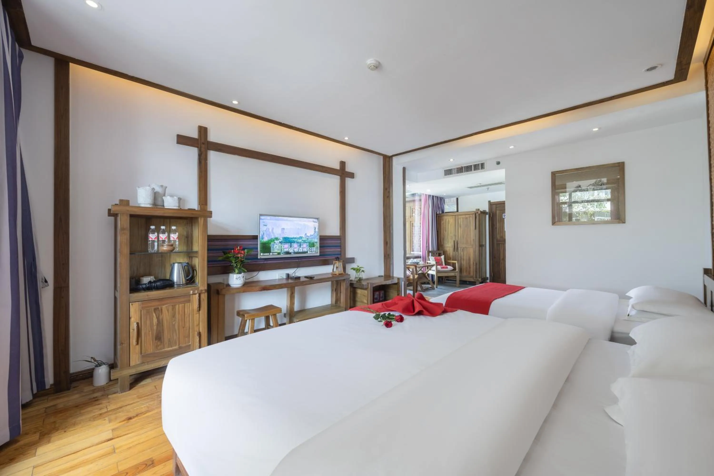 Bed in SecGarden Boutique Hotel