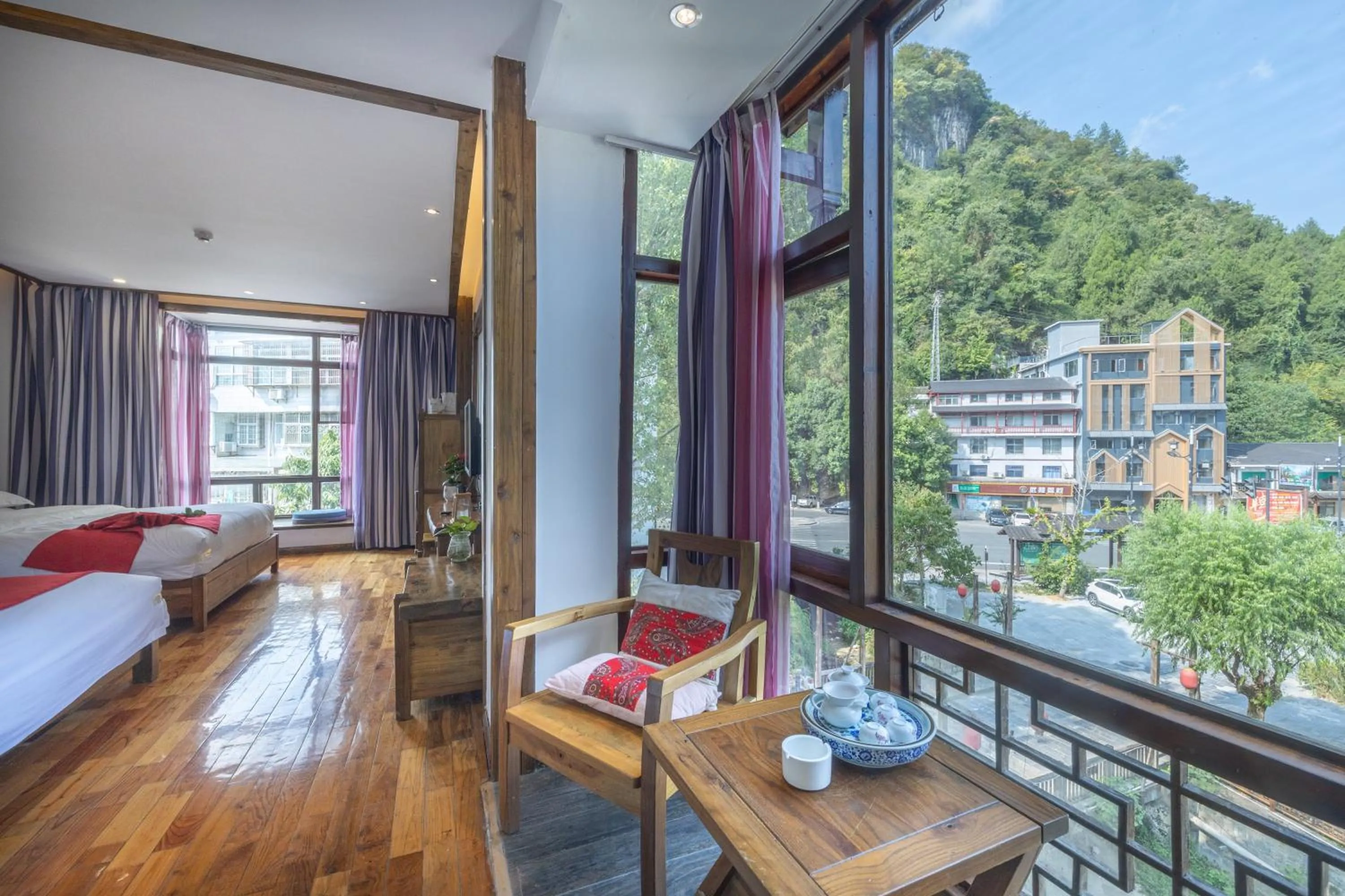 Bed in SecGarden Boutique Hotel