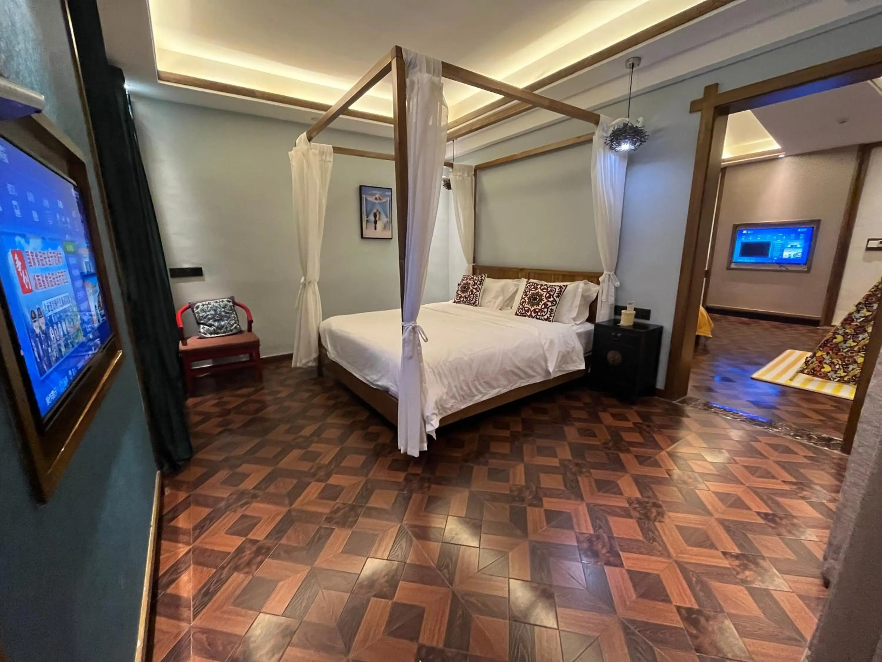 Bed in SecGarden Boutique Hotel